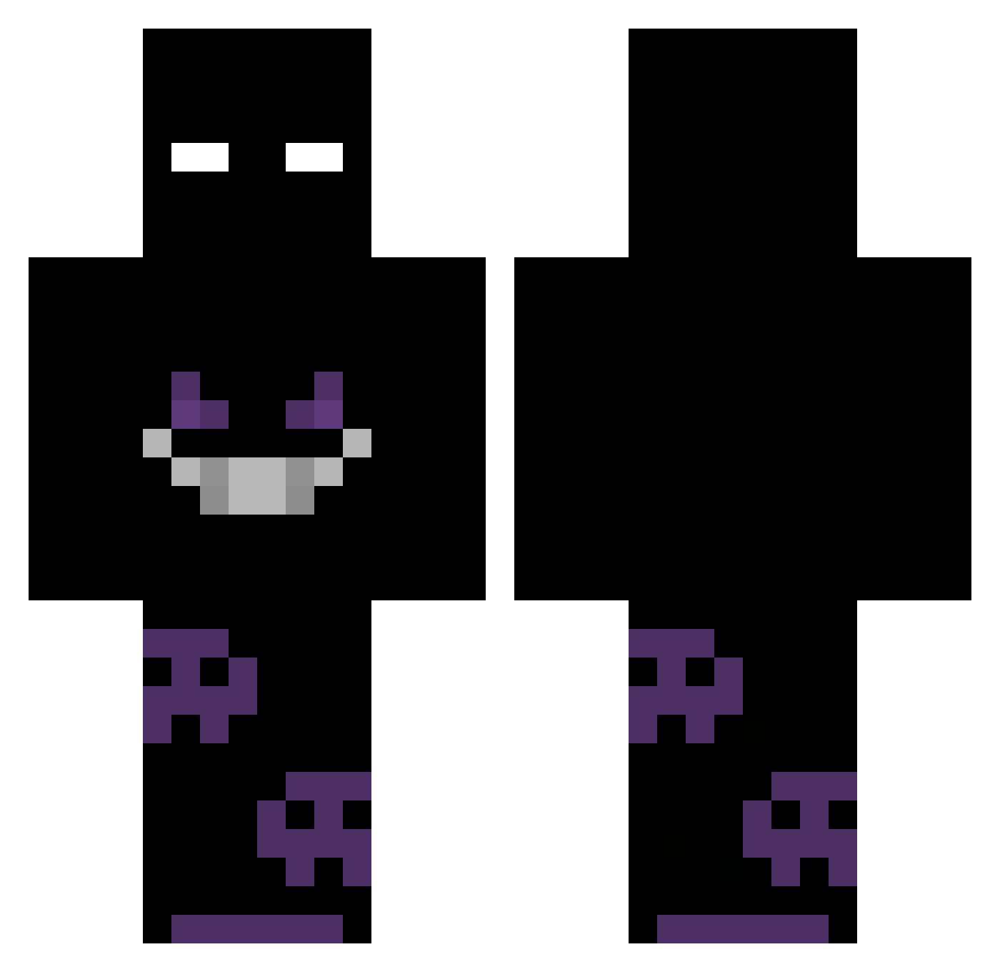 Hadria_SCF Minecraft skin, front and back view