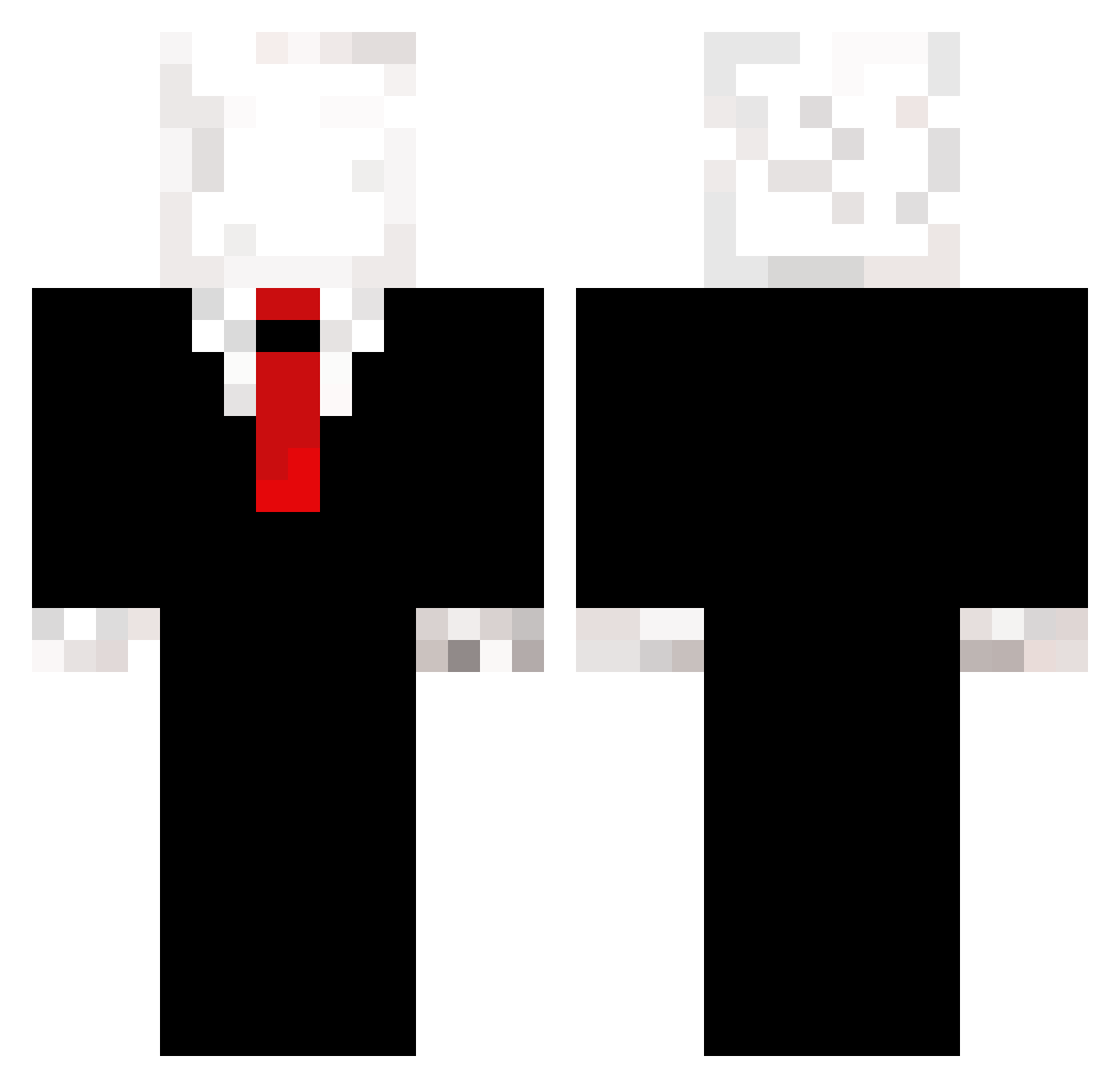 ftw_lavya Minecraft skin, front and back view