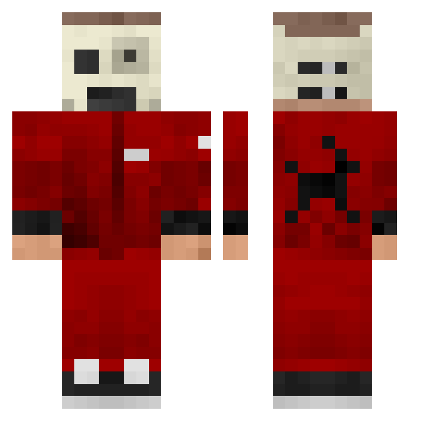 MACHOPICHO_ Minecraft skin, front and back view