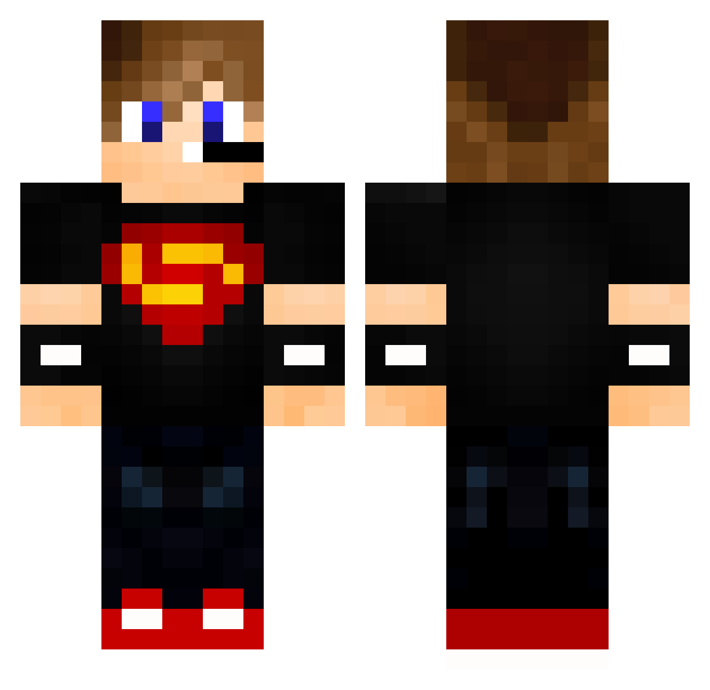 saulo_sousa Minecraft skin, front and back view