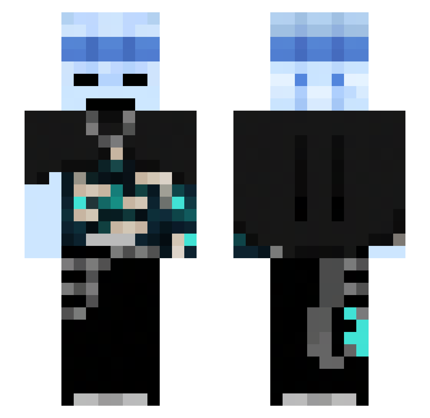 alexdumii_ Minecraft skin, front and back view