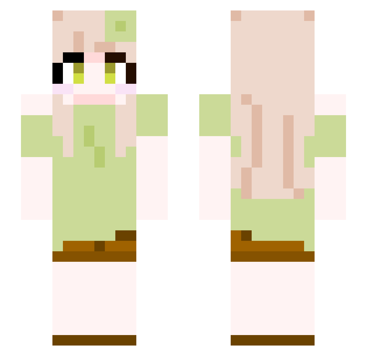 Shard_Scapes Minecraft skin, front and back view