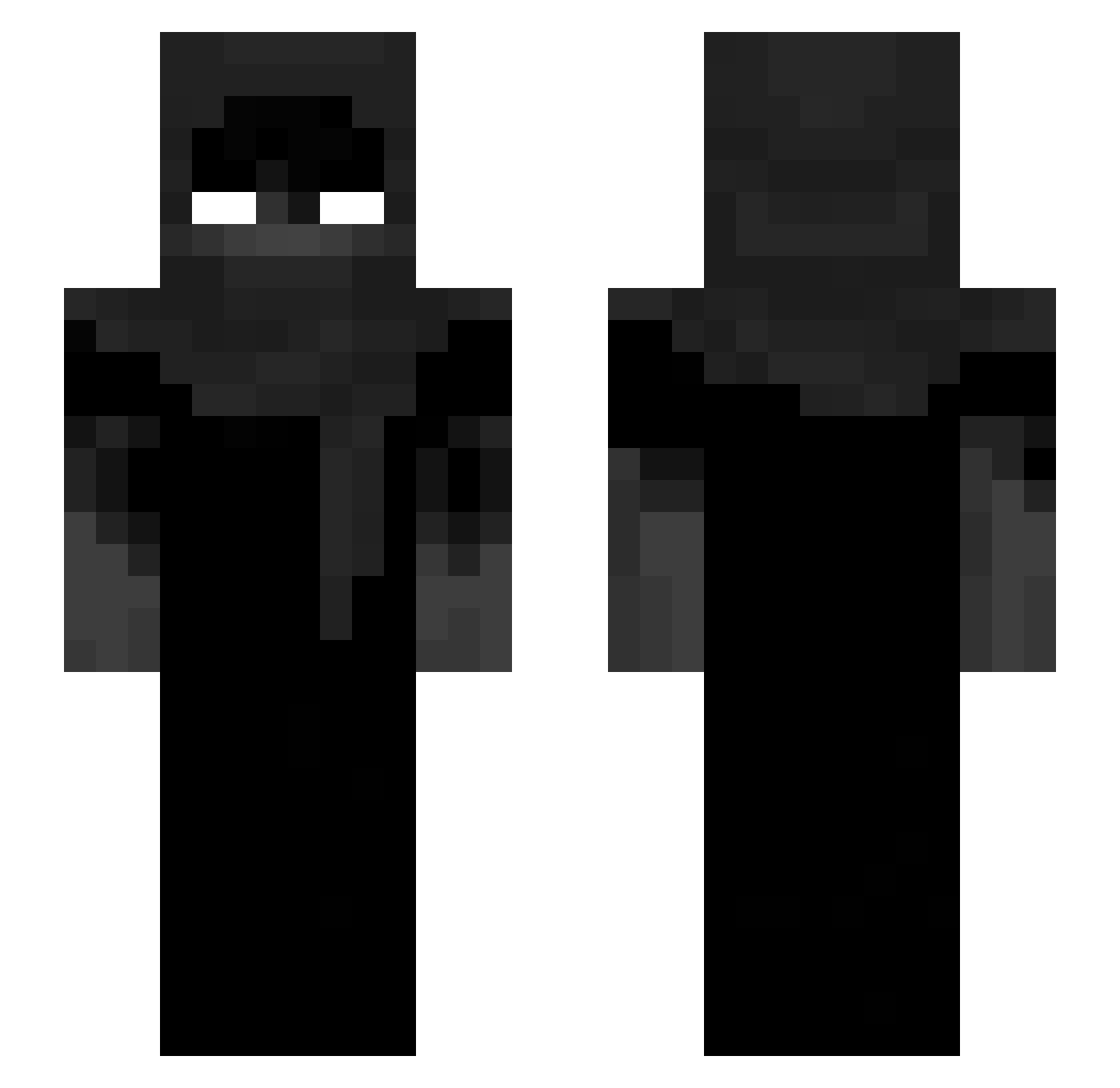 GregoryLau Minecraft skin, front and back view