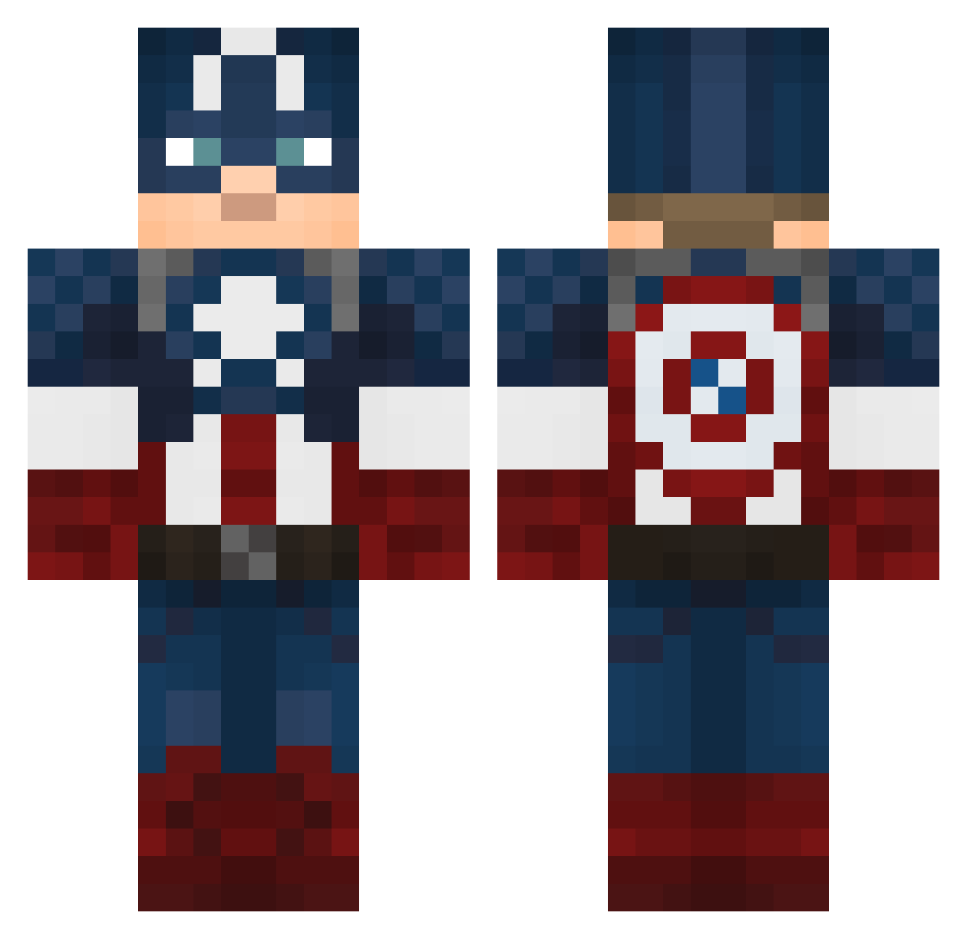 Edd1eo_o Minecraft skin, front and back view