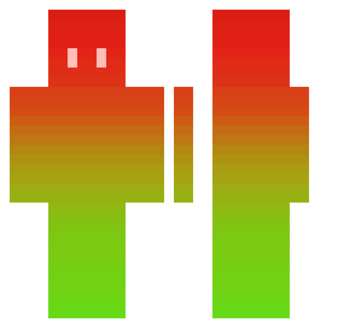 SownKestrel966 Minecraft skin, front and back view