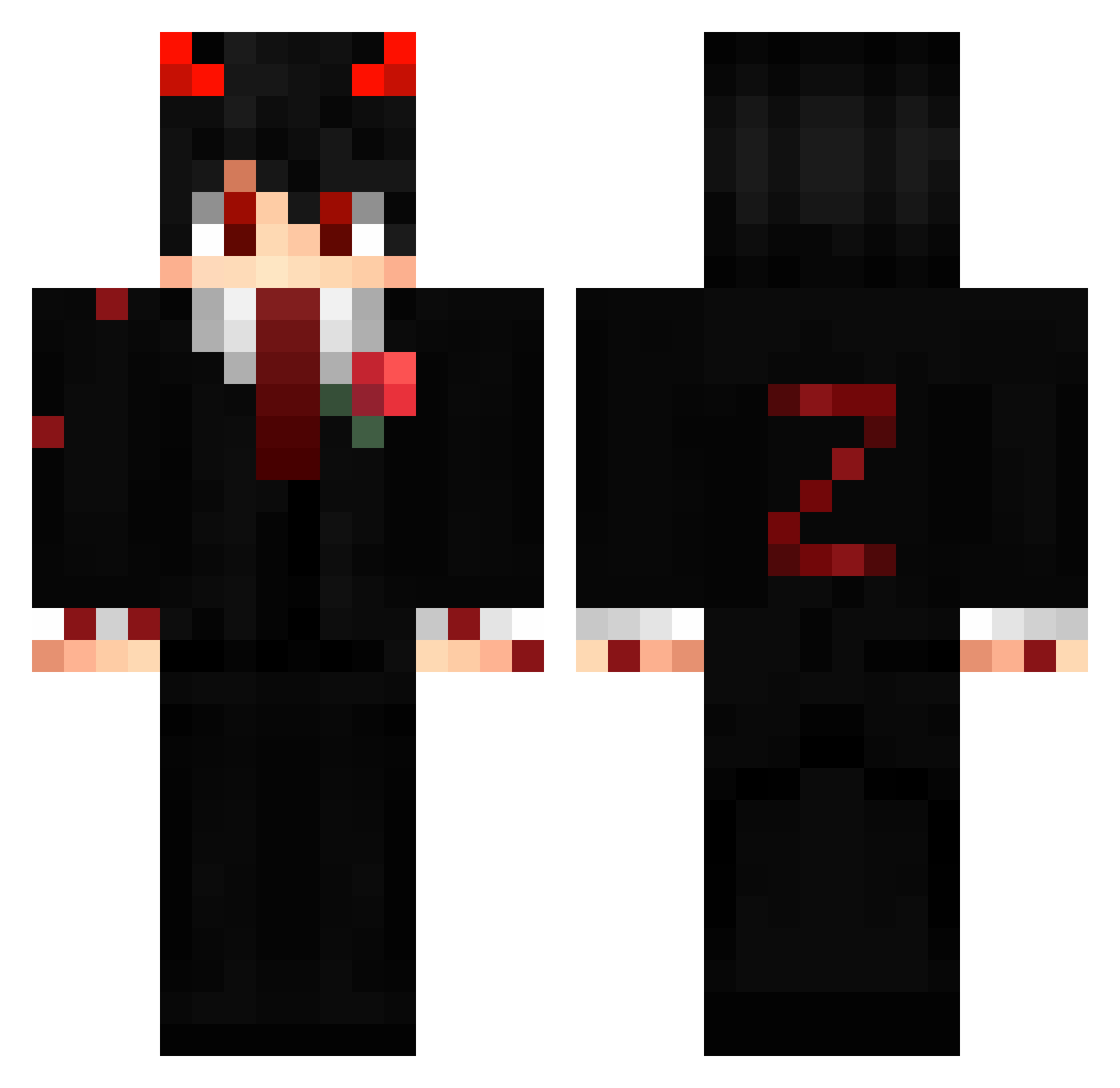 S0kol___ Minecraft skin, front and back view