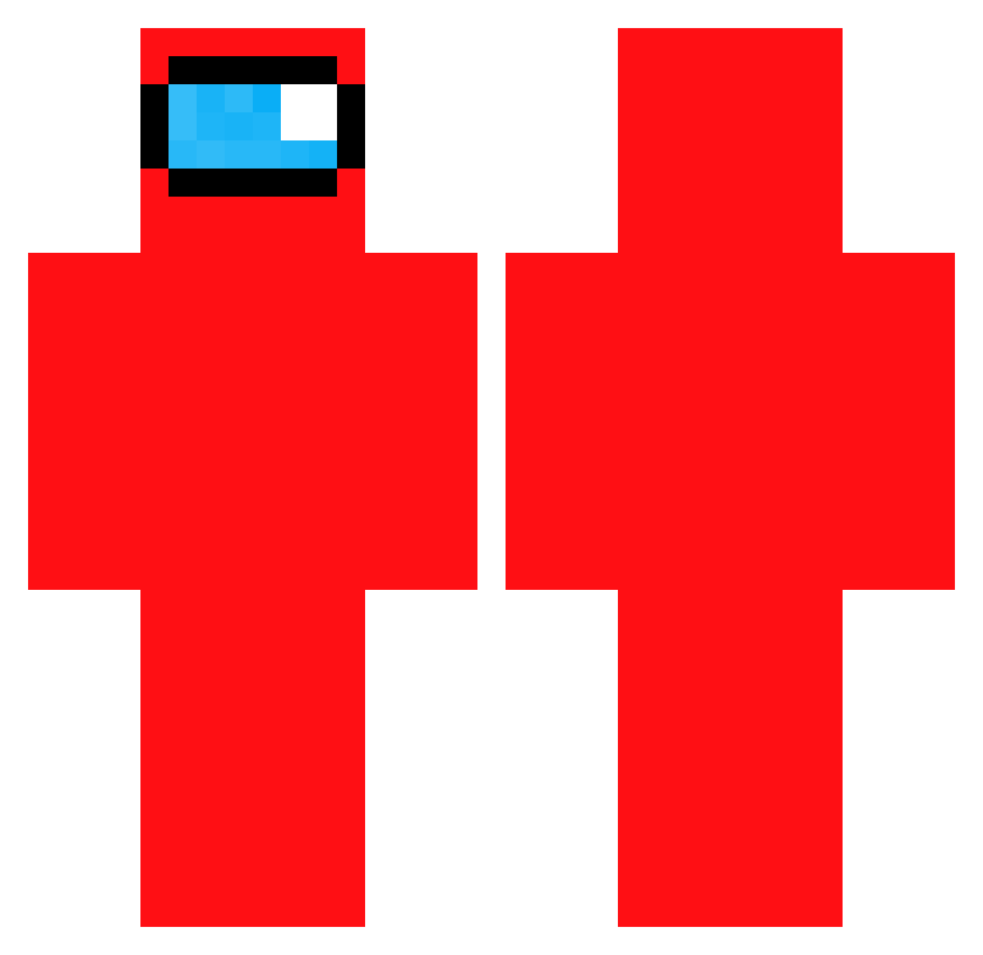 uwuprincess Minecraft skin, front and back view