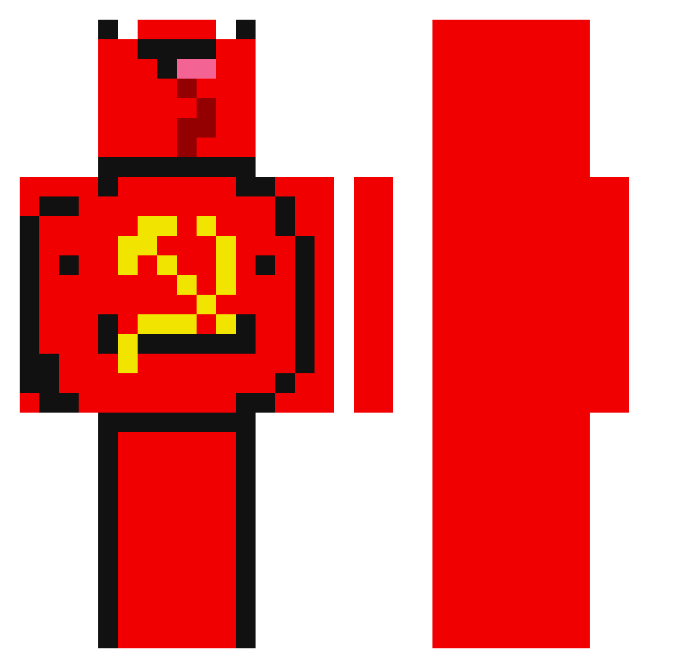 __MoonBoy__ Minecraft skin, front and back view
