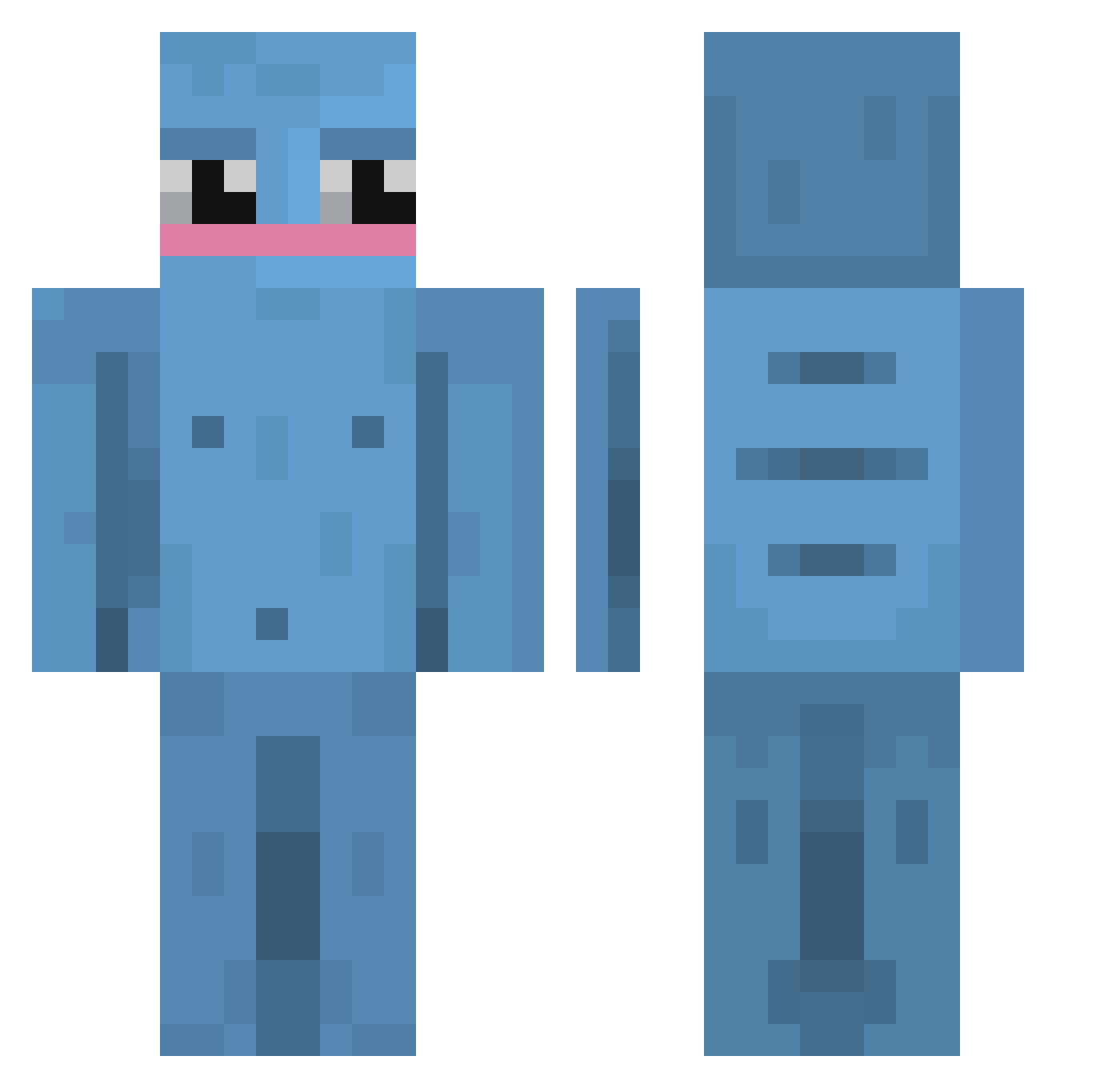 R0ADRUNN3R_ Minecraft skin, front and back view