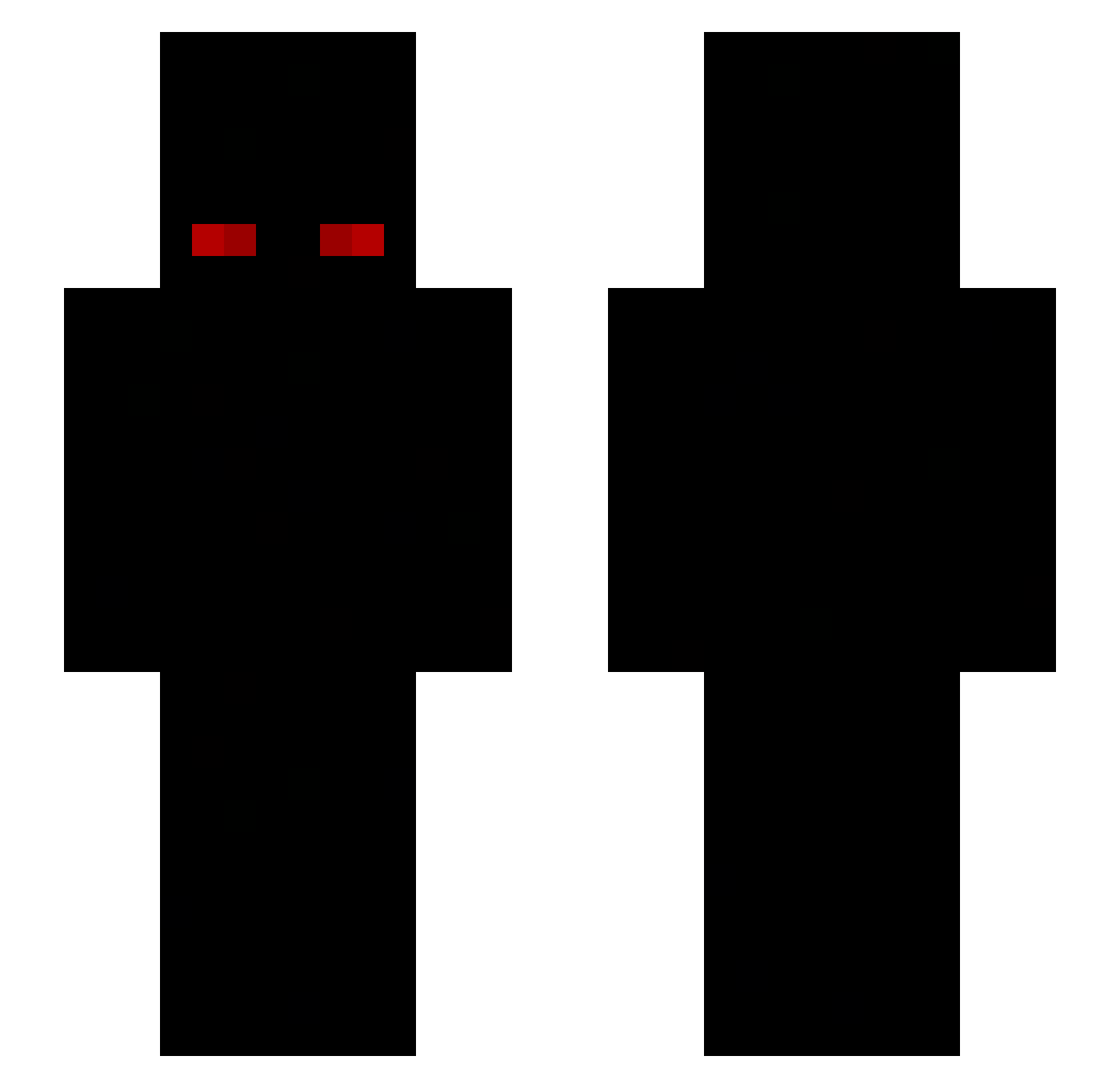 vaydeee Minecraft skin, front and back view