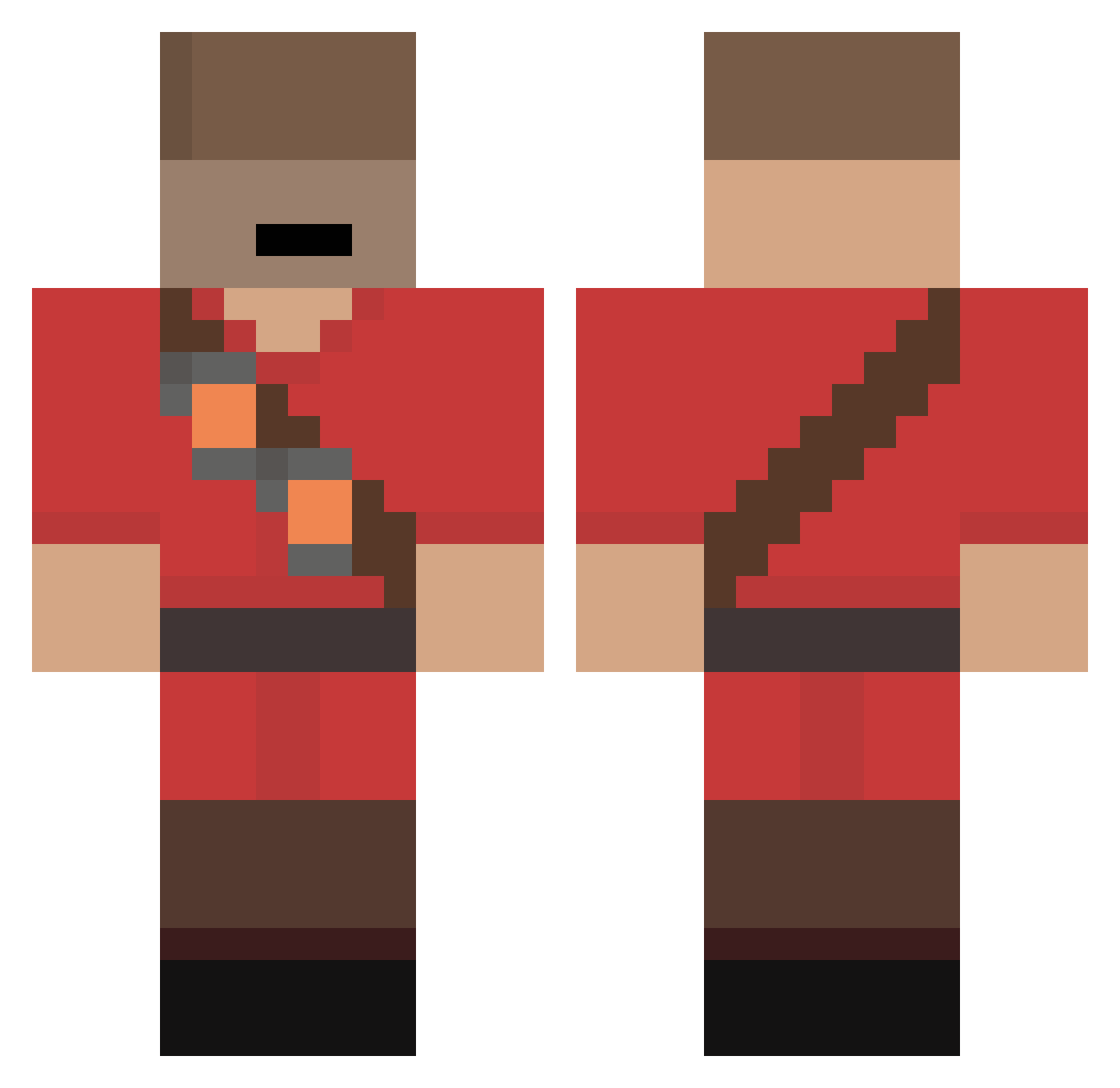alienation - sniper Minecraft skin