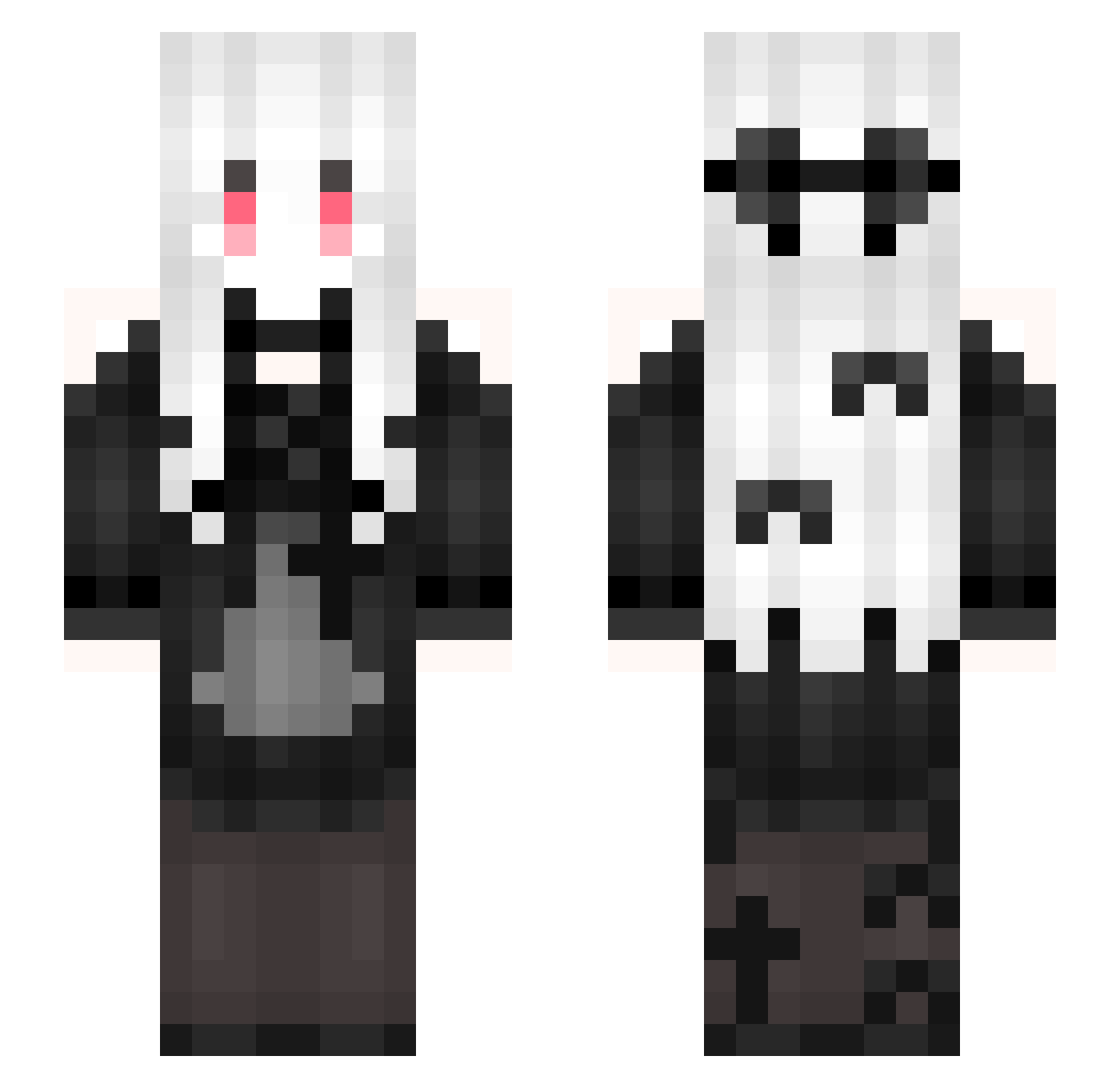 w1ld_card_ Minecraft skin, front and back view