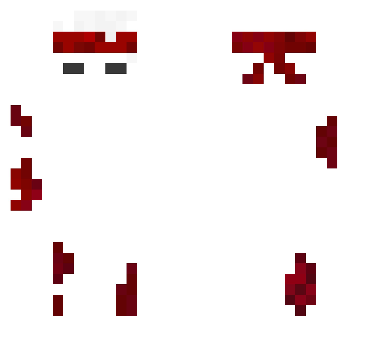 SpeedZera Minecraft skin, front and back view