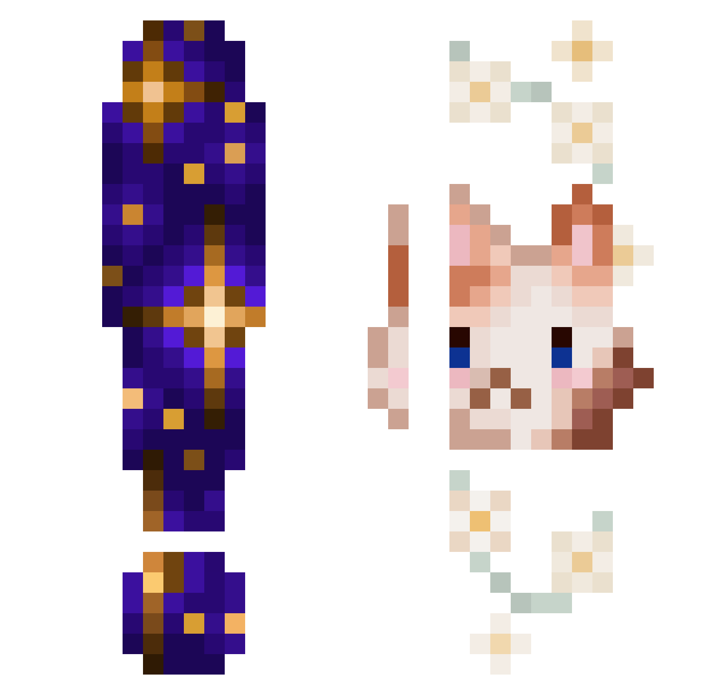 Tankerish Minecraft skin, front and back view