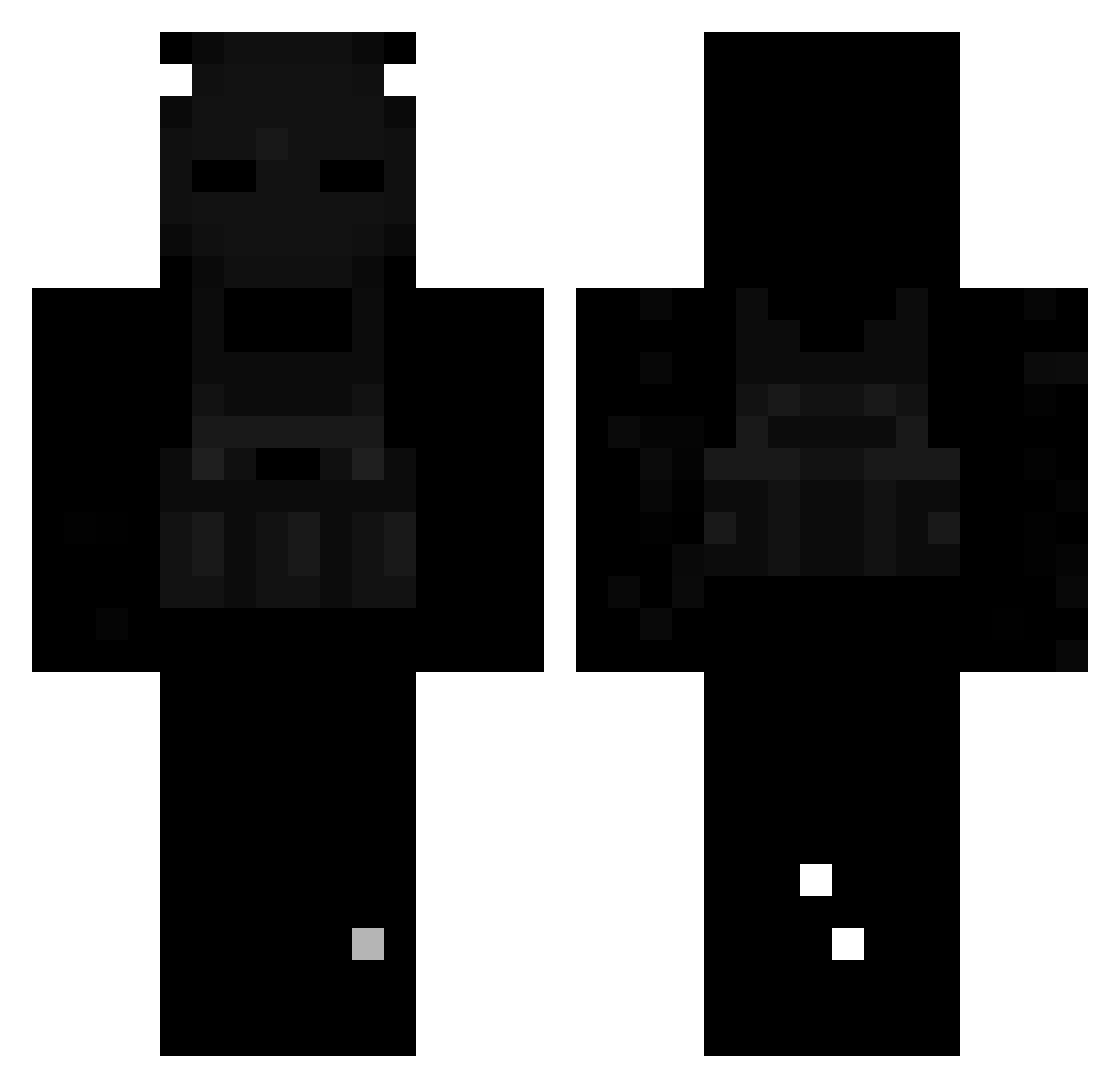 CJKennedy01 Minecraft skin, front and back view