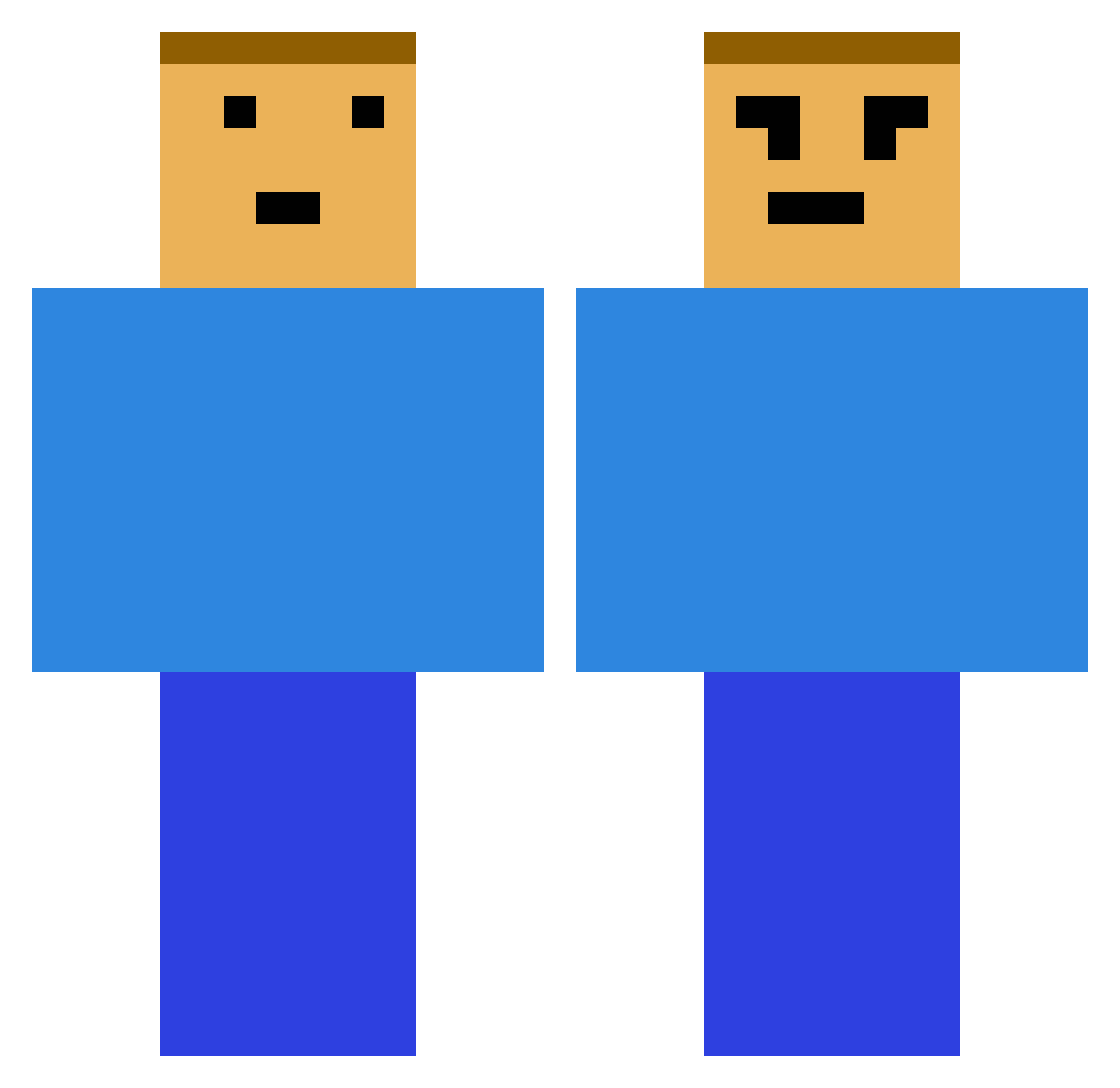 fatgoolash Minecraft skin, front and back view