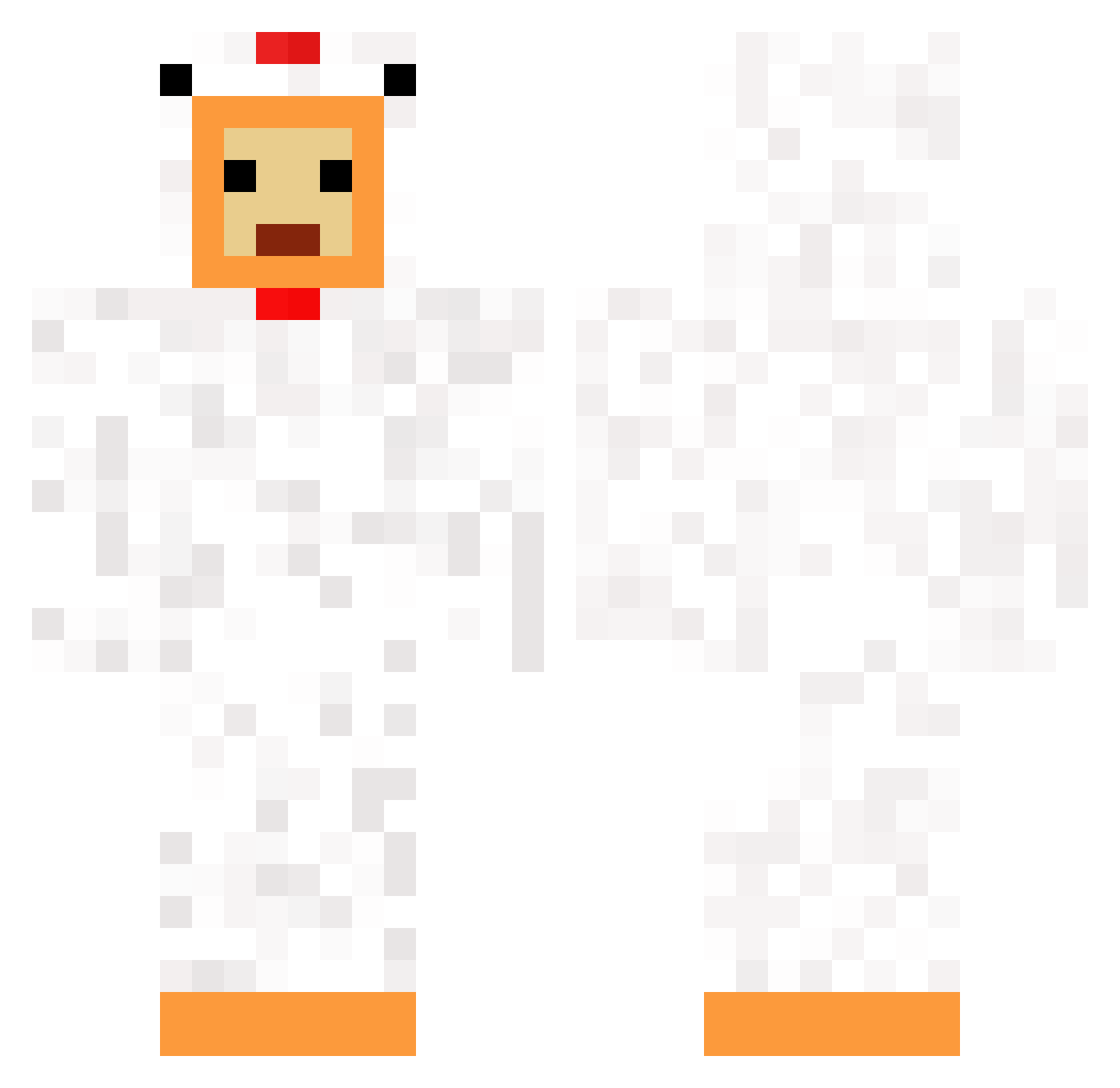 DarkViperCZ Minecraft skin, front and back view