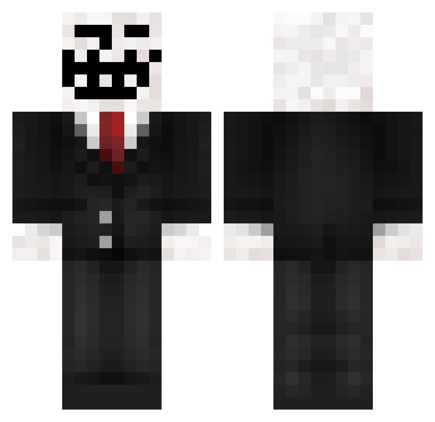 Urazboy576 Minecraft skin, front and back view