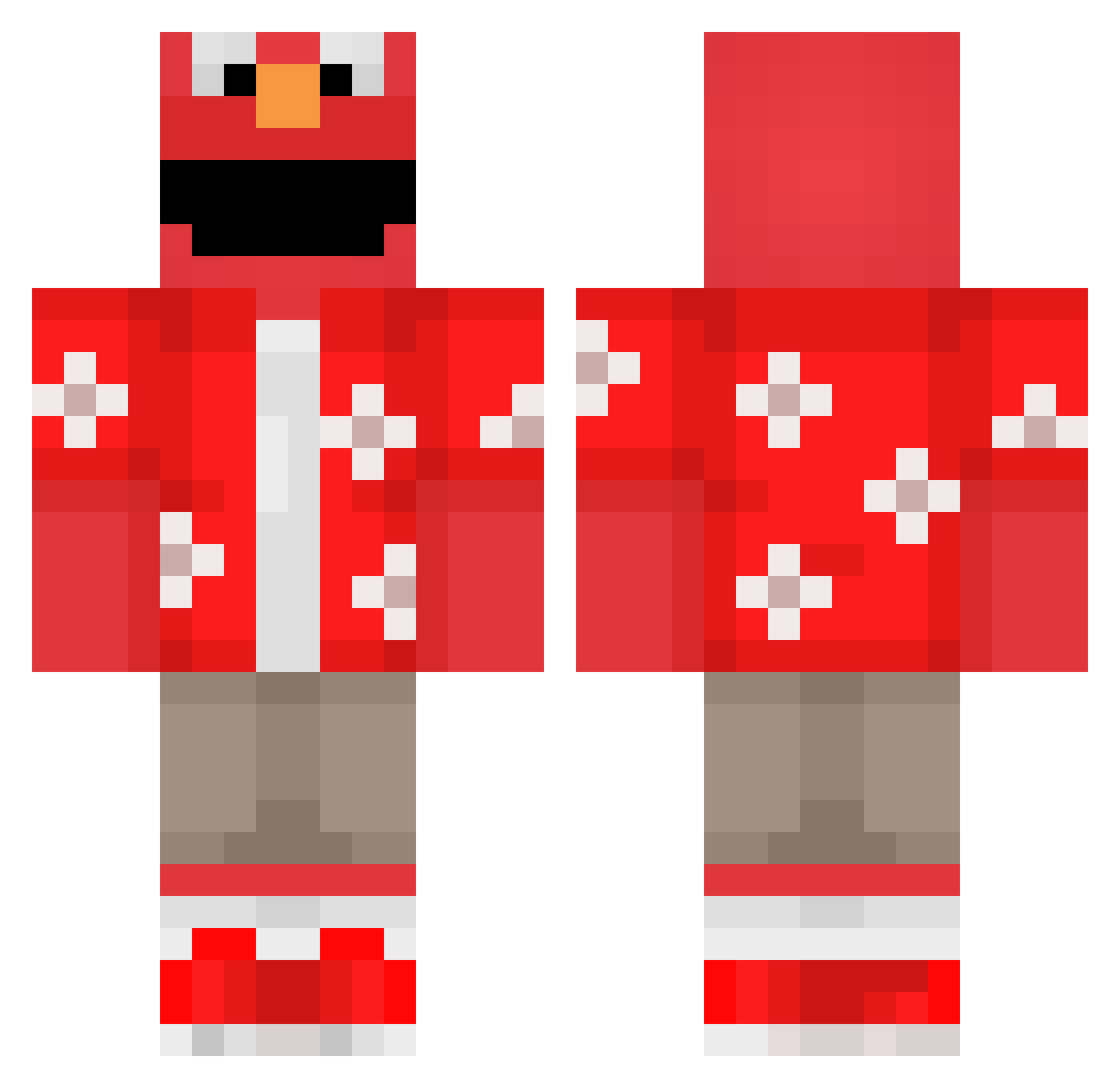 Simply_Lillebo Minecraft skin, front and back view