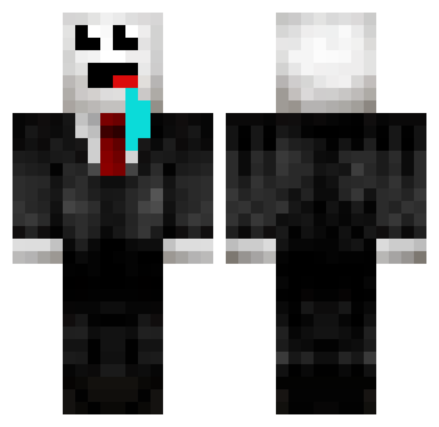 IgnacioEeEEe Minecraft skin, front and back view