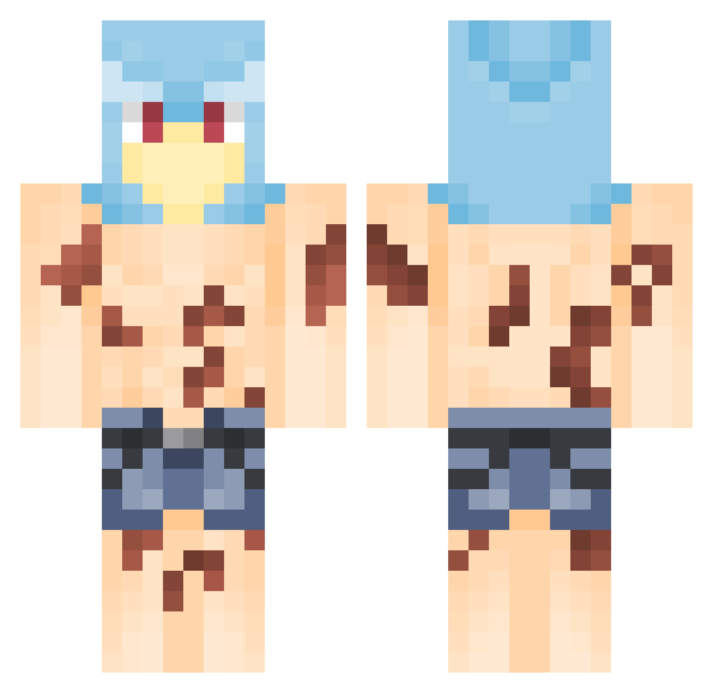 danzoou - scars Minecraft skin