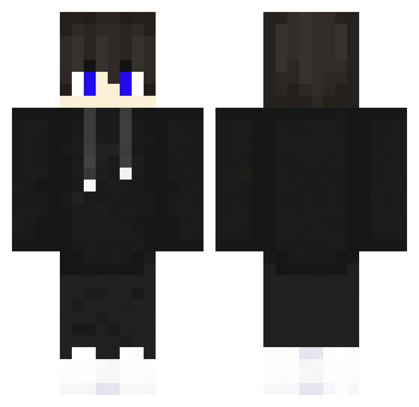 lukatoni1010 Minecraft skin, front and back view