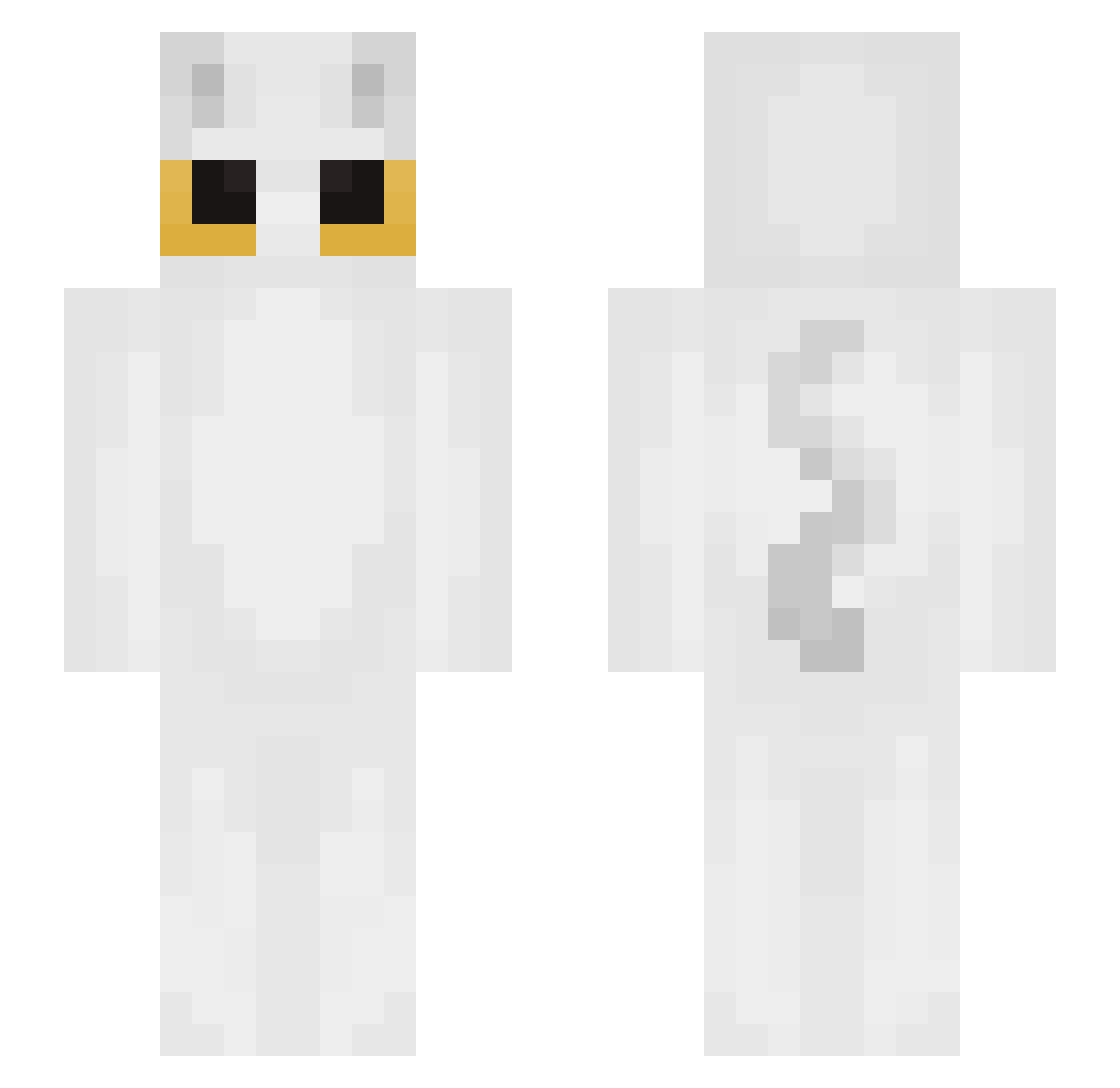 NSus_244 Minecraft skin, front and back view