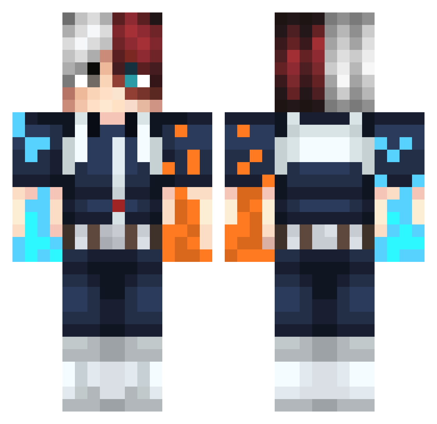 tnespiderman - my hero academia Minecraft skin