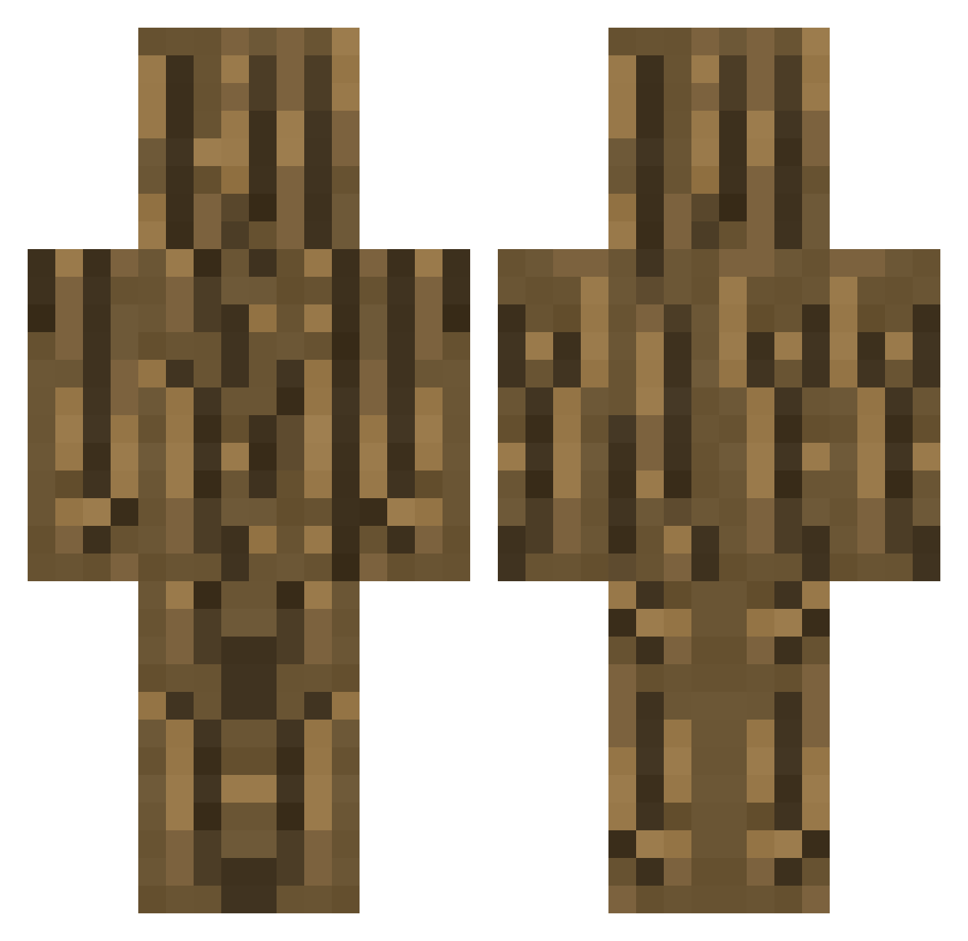 GODBELLNIGHT Minecraft skin, front and back view