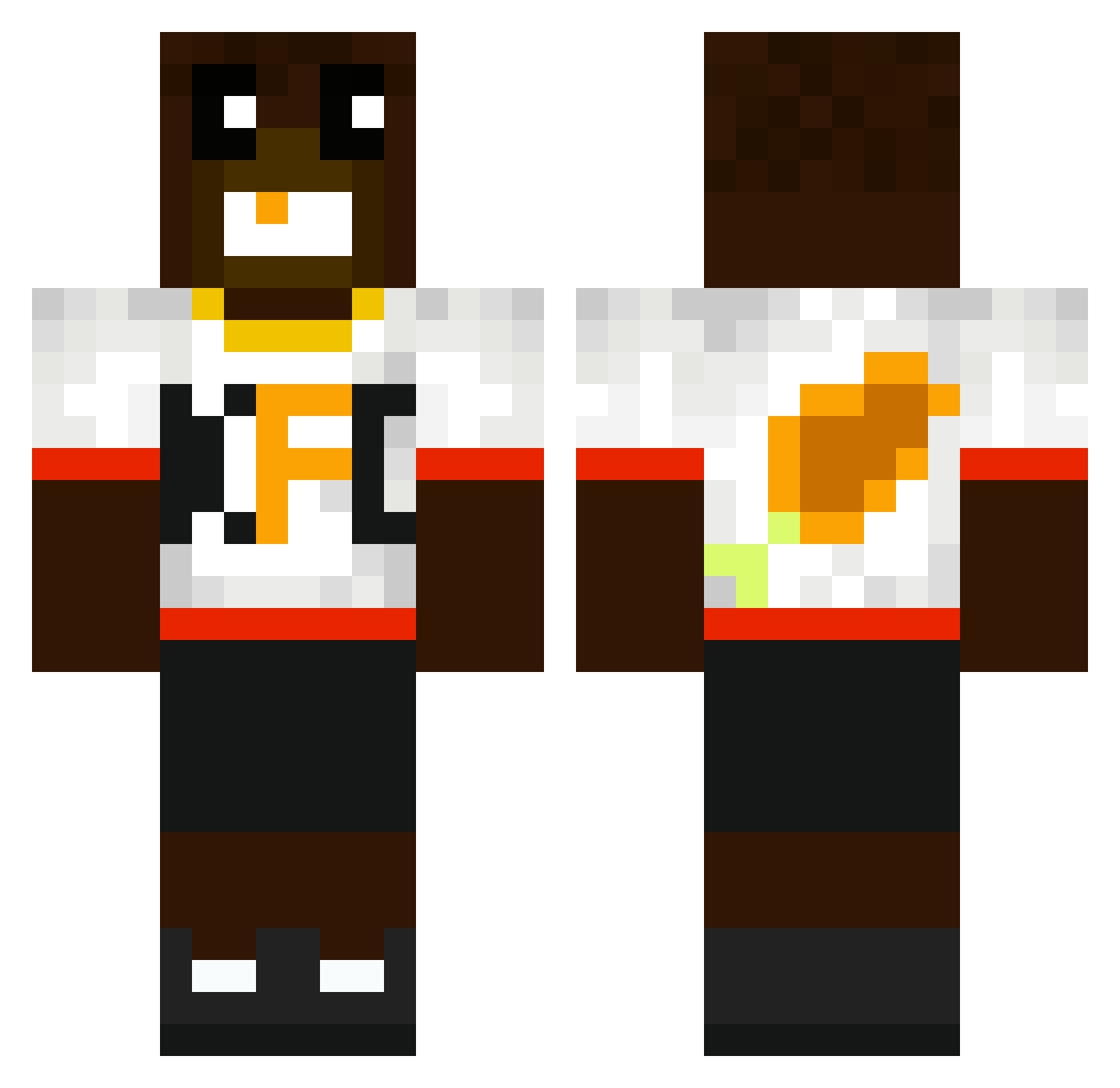 BollerKarlsMor69 Minecraft skin, front and back view