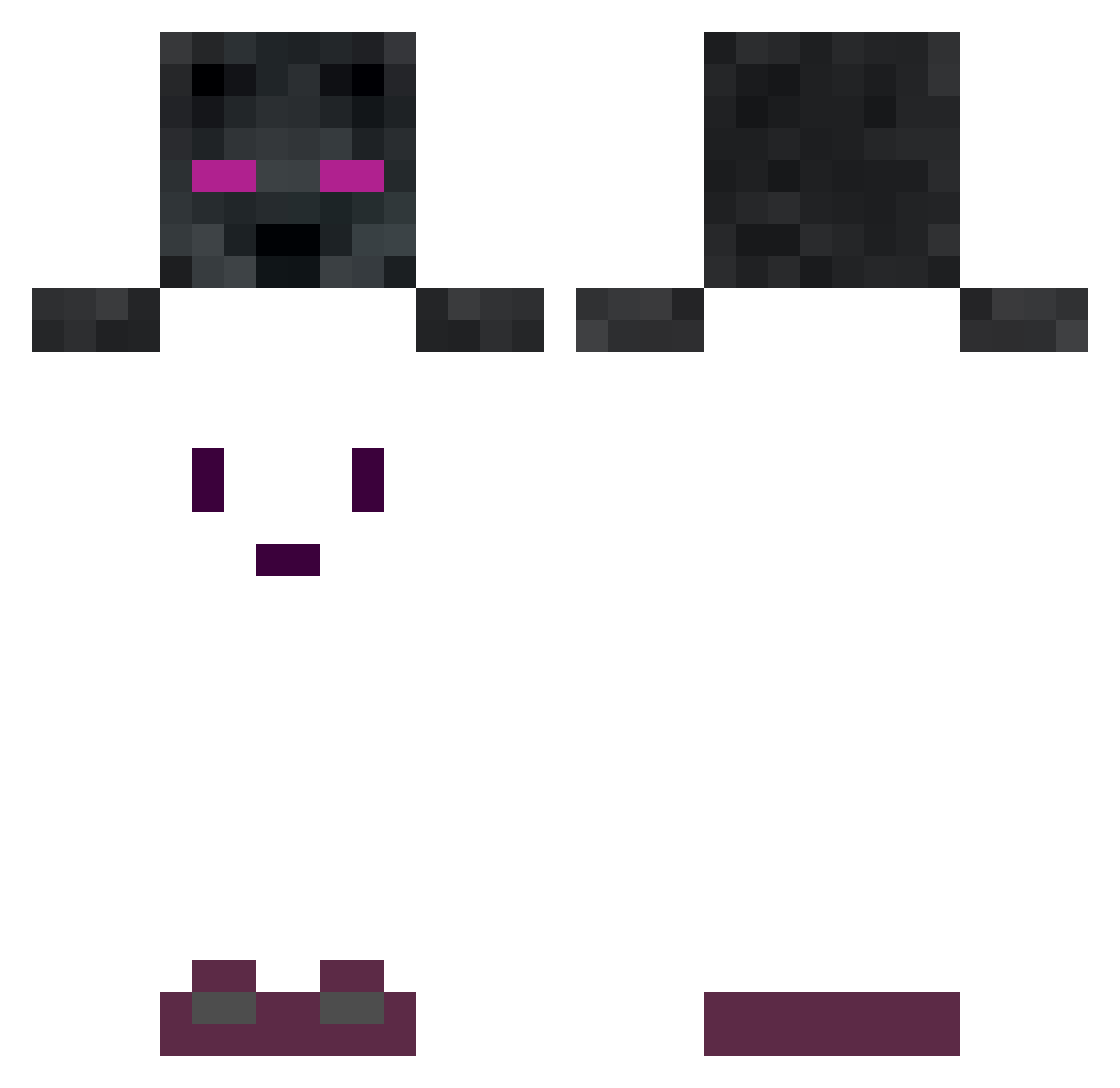 varaodeguerra Minecraft skin, front and back view