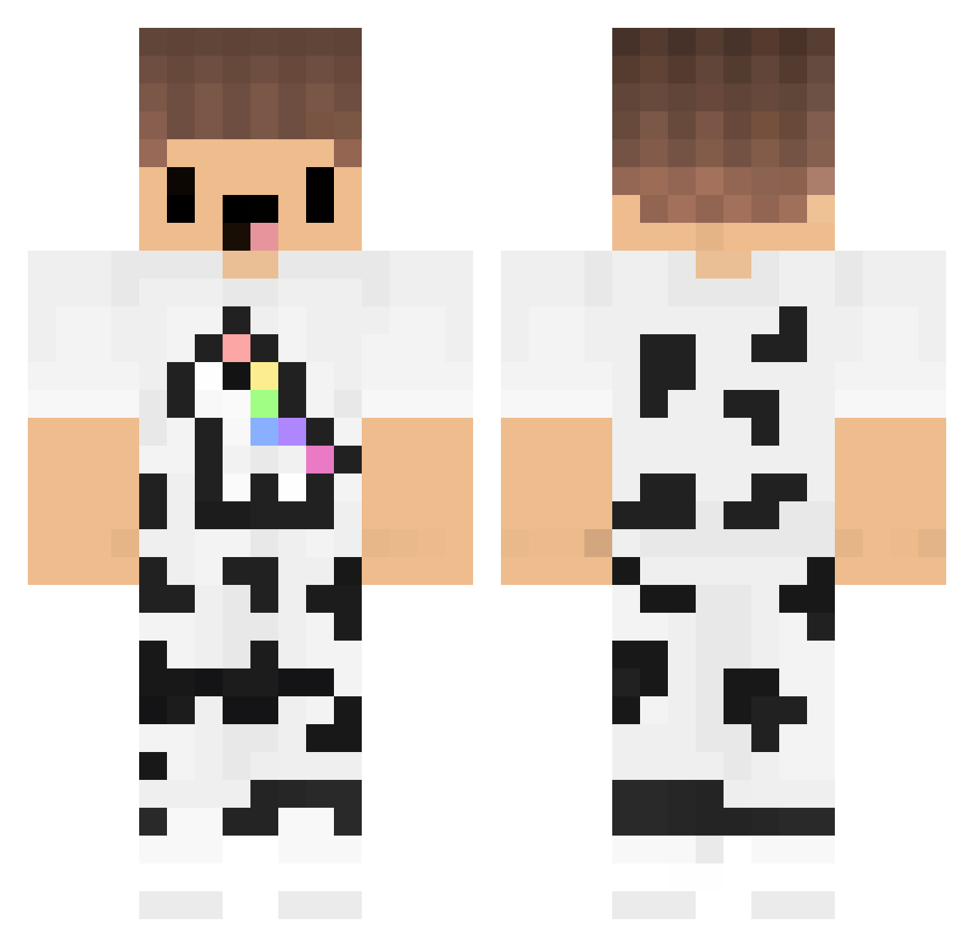 Scaryy_ Minecraft skin, front and back view