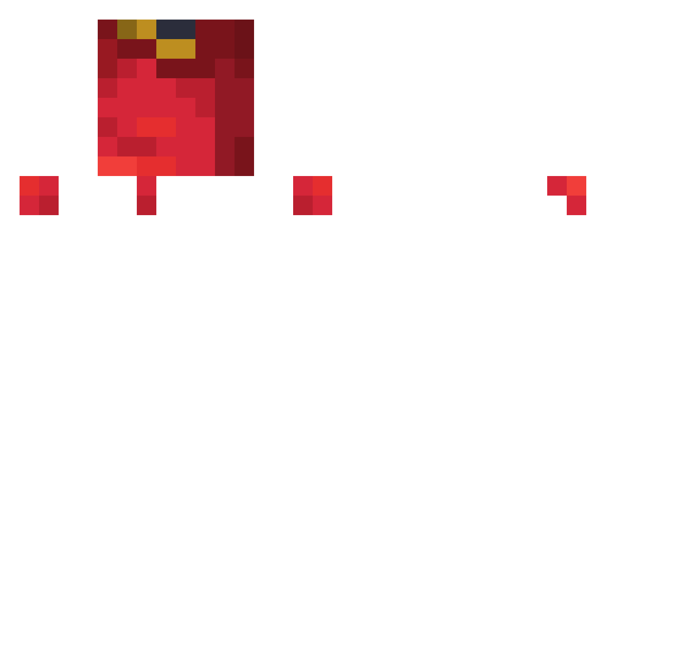 FelixOBoss Minecraft skin, front and back view