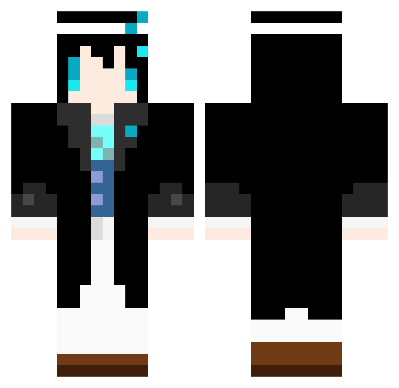 Hk_E_since_1804 Minecraft skin, front and back view