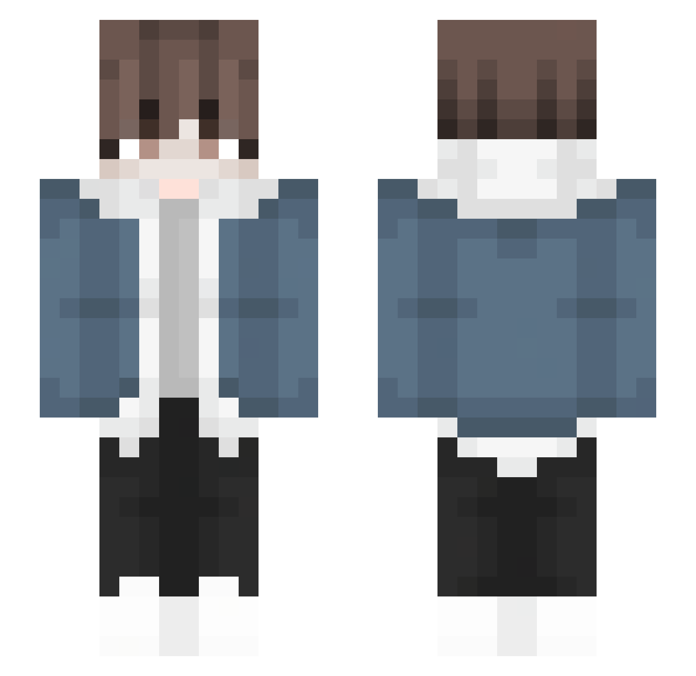 superdog8909 Minecraft skin, front and back view