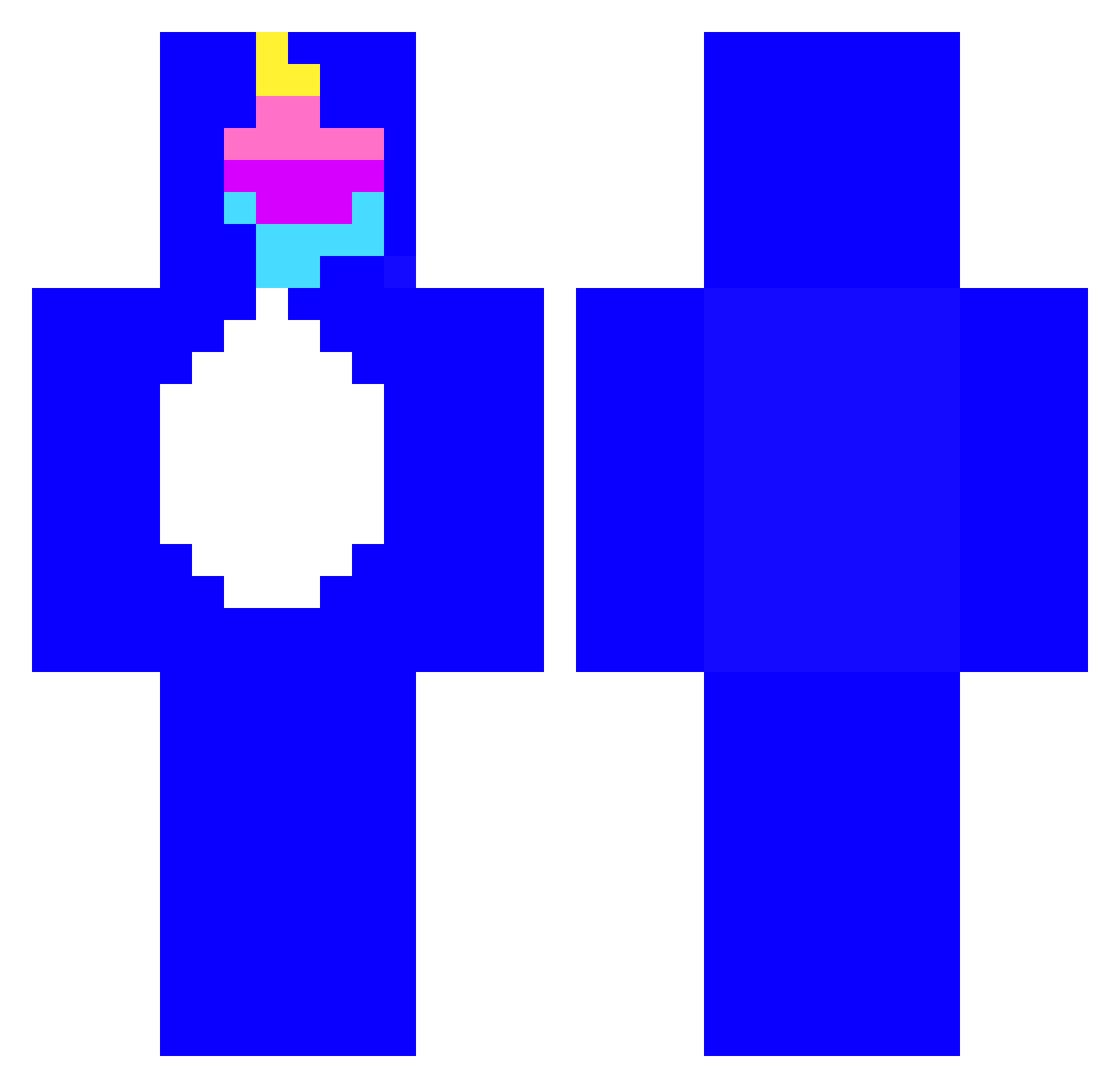 danielyang2017 Minecraft skin, front and back view