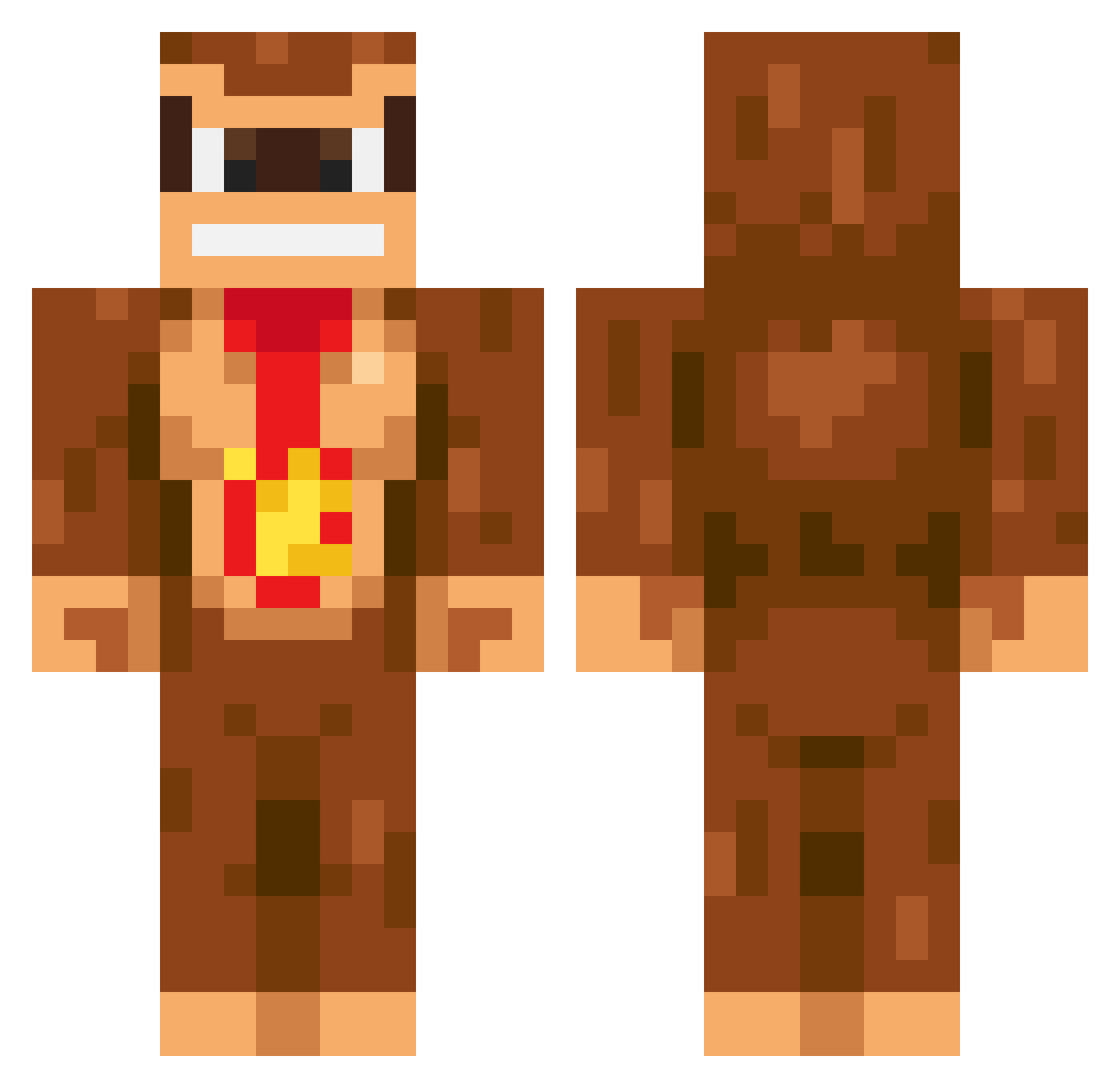 thaqib_ Minecraft skin, front and back view