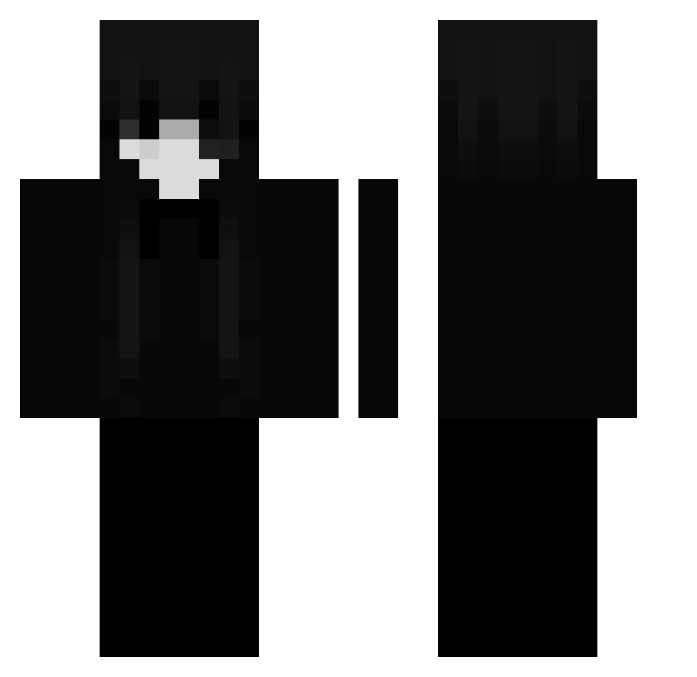 ufz3_ Minecraft skin, front and back view