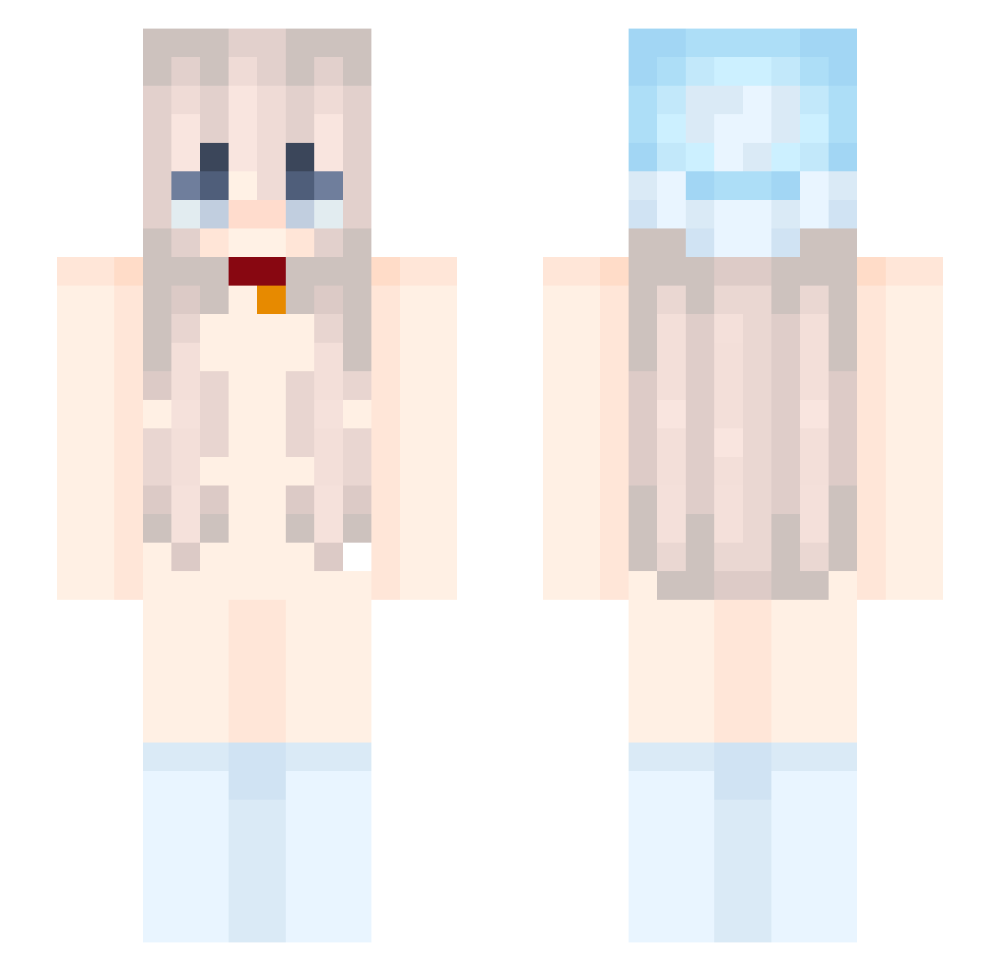 Nicoinlove - stockings Minecraft skin