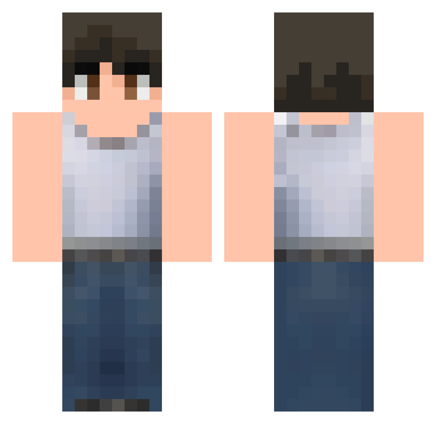 ripzzz_ Minecraft skin, front and back view