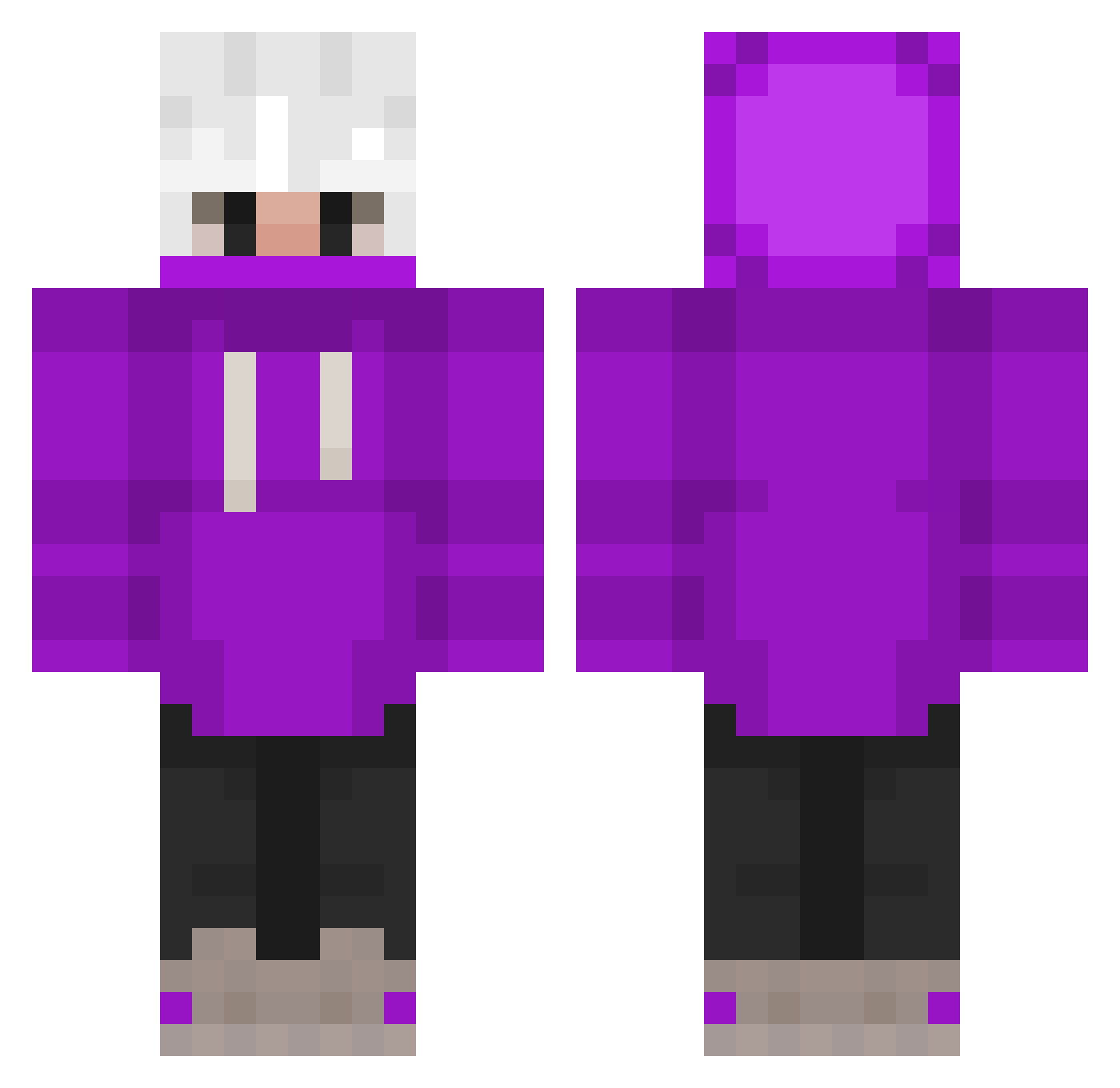 _pepita__ Minecraft skin, front and back view