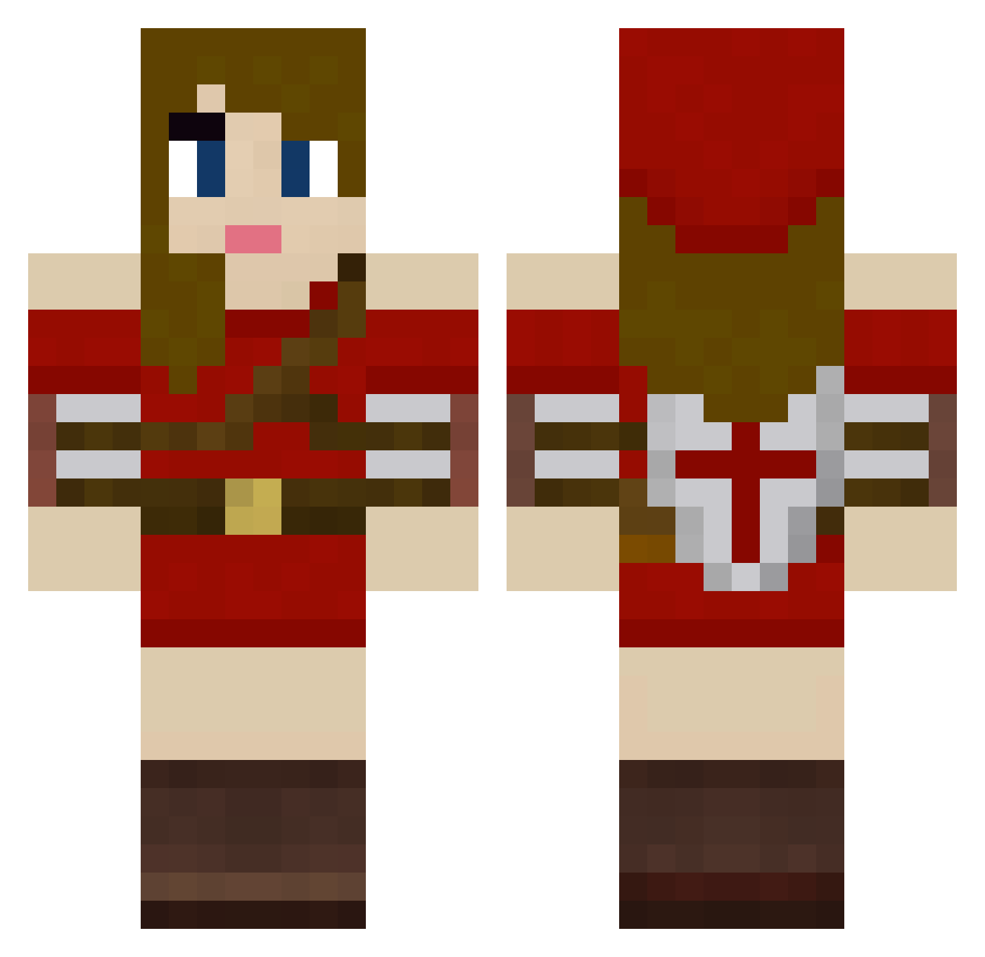 Adrienne - shield Minecraft skin