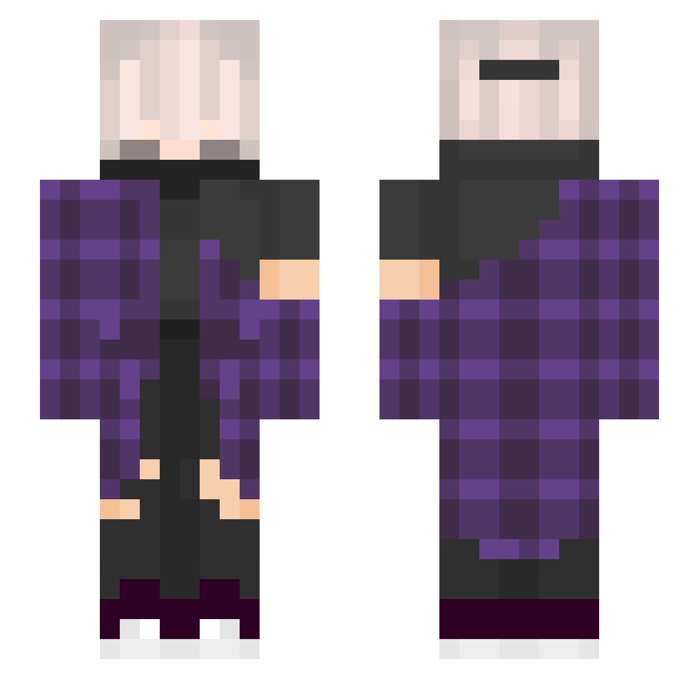 skenz_ Minecraft skin, front and back view