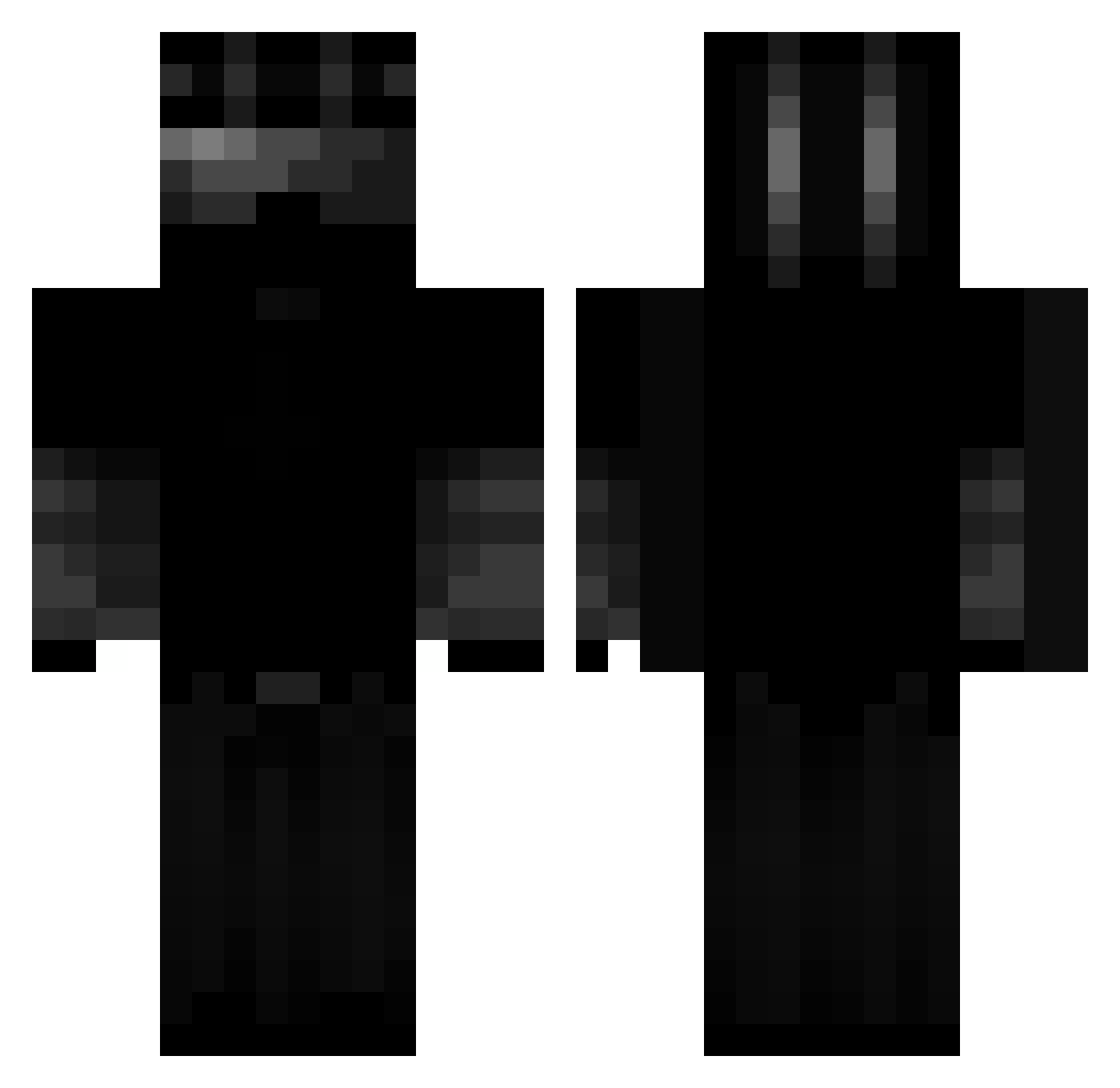 wuki2016 Minecraft skin, front and back view