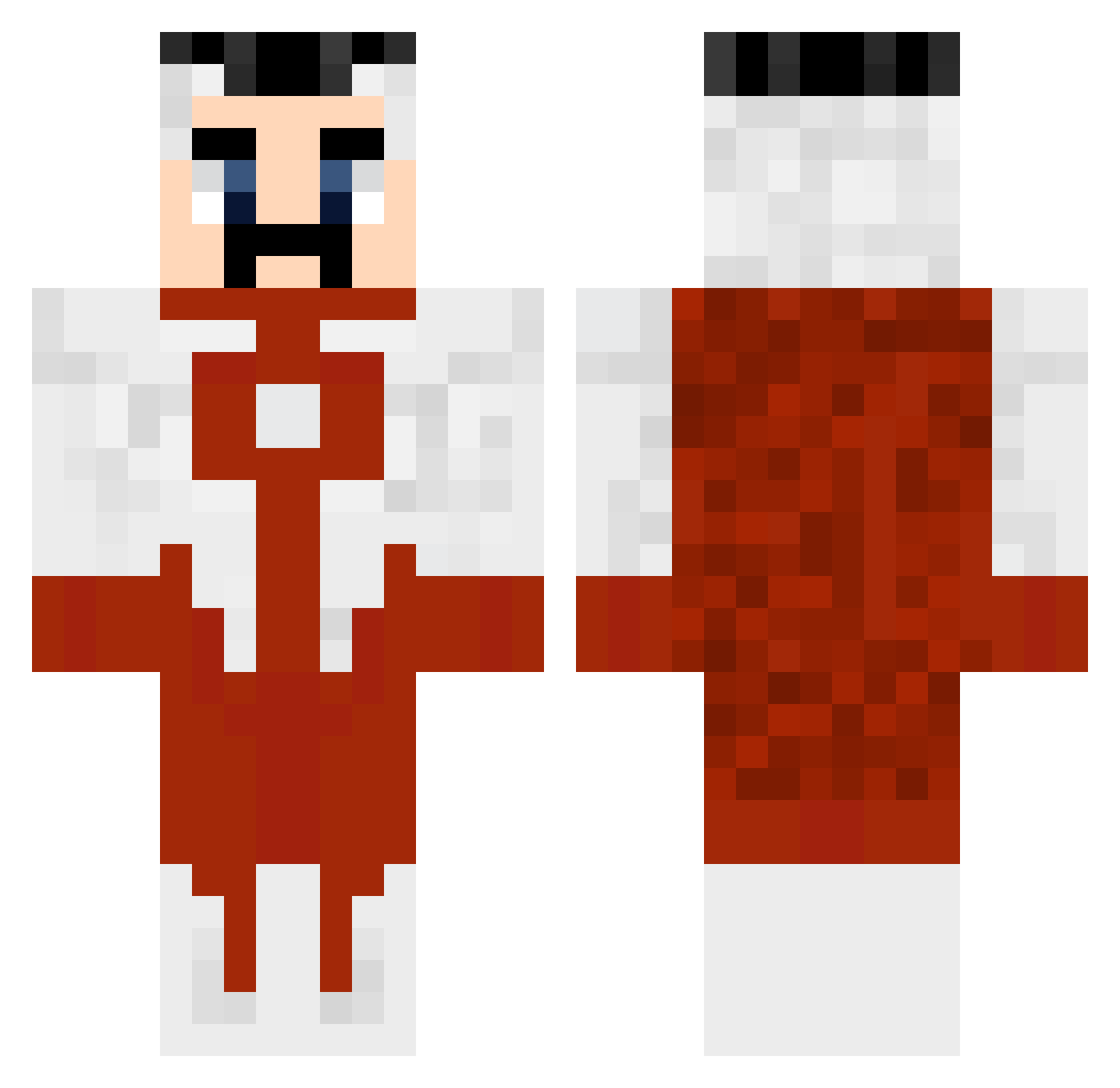 coolalex23 Minecraft skin, front and back view