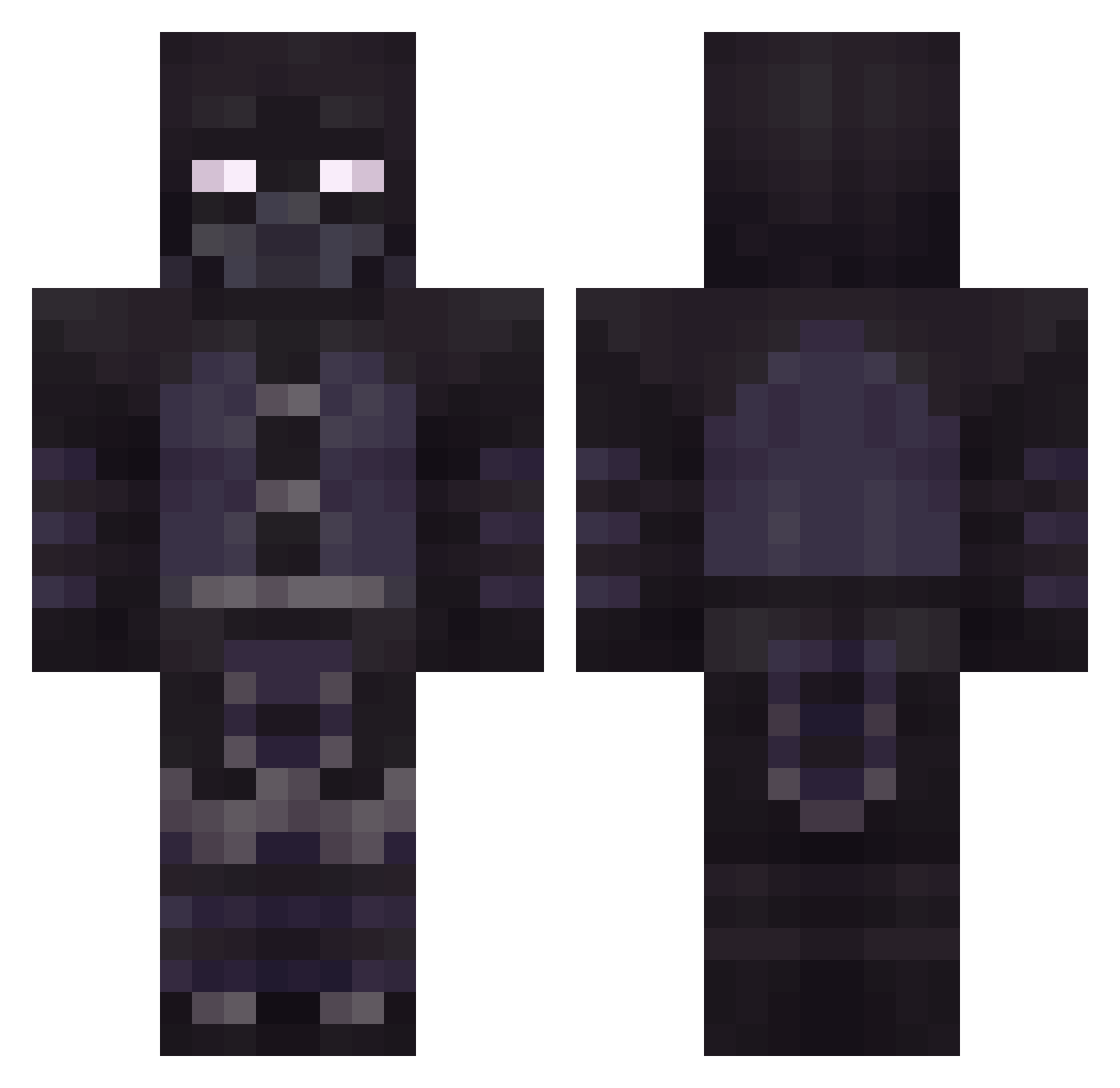 RedHotCheliPepis Minecraft skin, front and back view