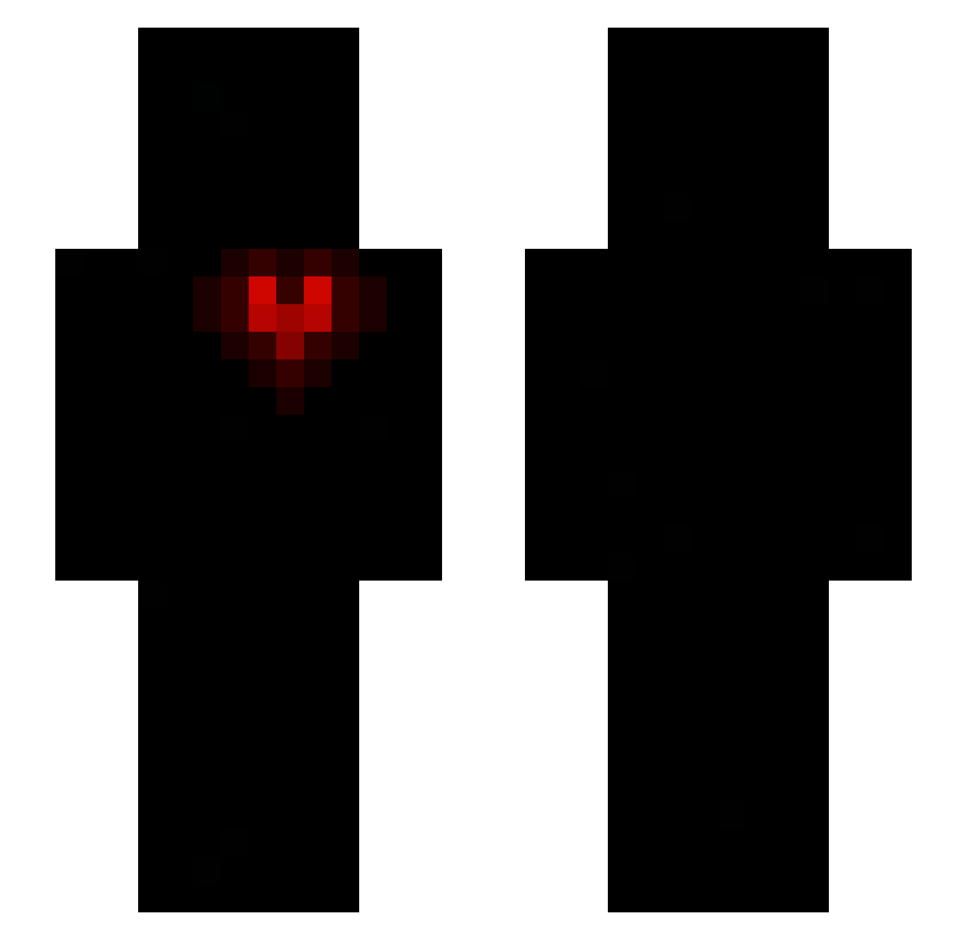 6unmaro Minecraft skin, front and back view