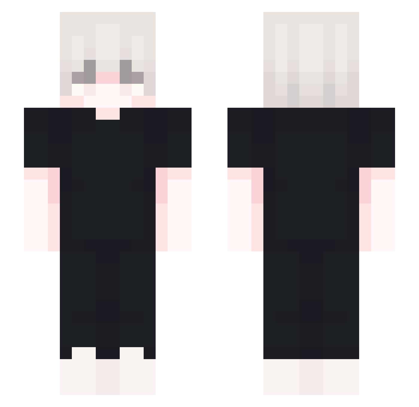 wyplata_ Minecraft skin, front and back view