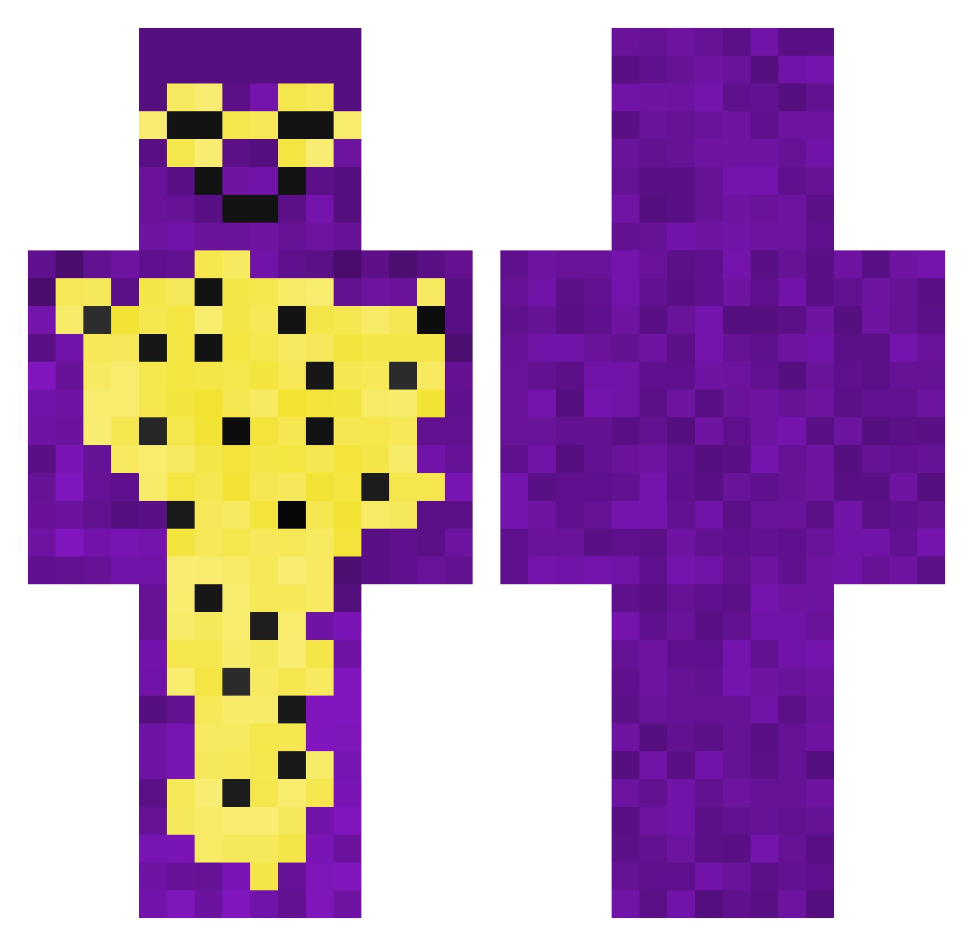 randymarsh678 Minecraft skin, front and back view