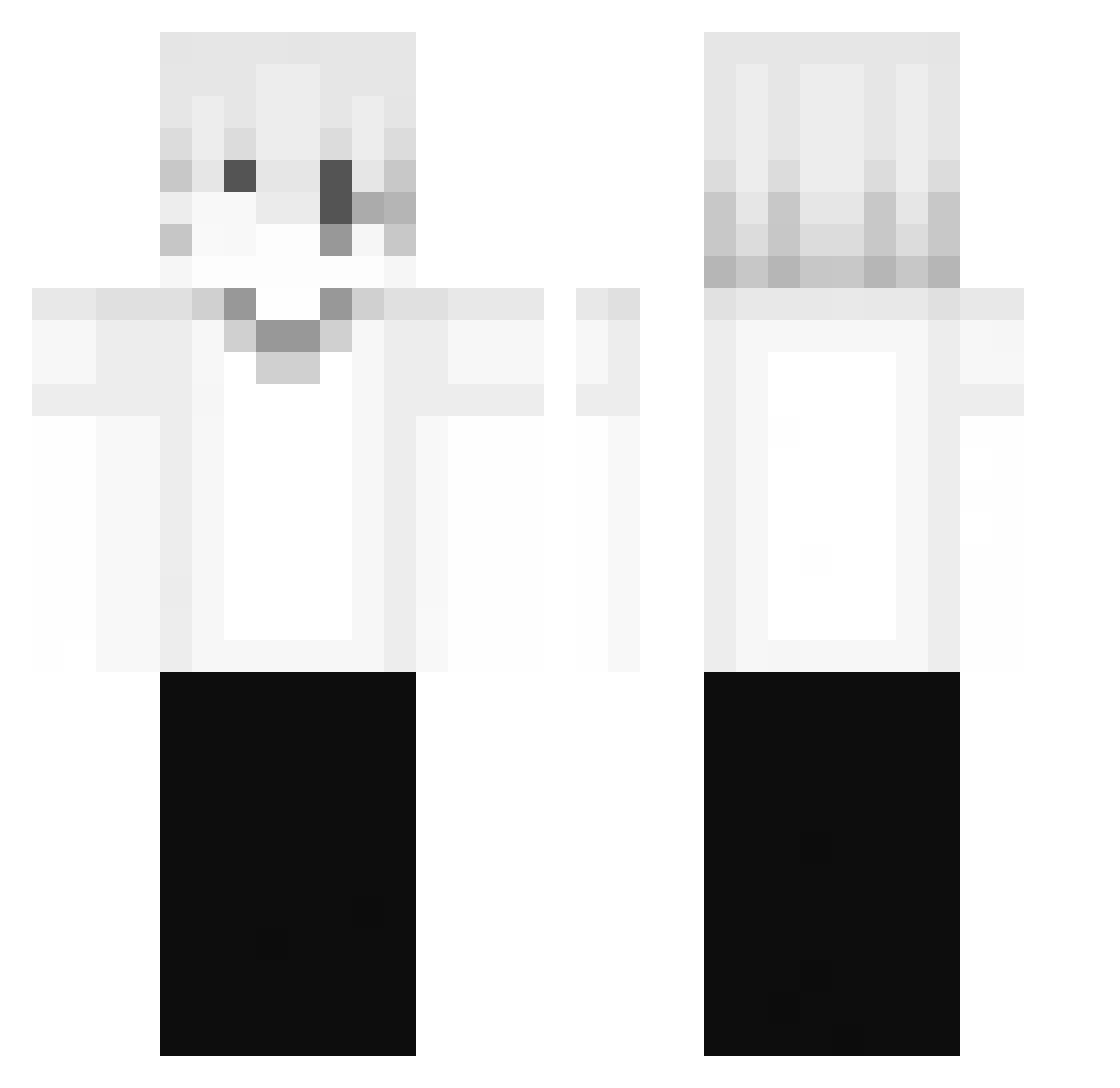 JeremyKc Minecraft skin, front and back view